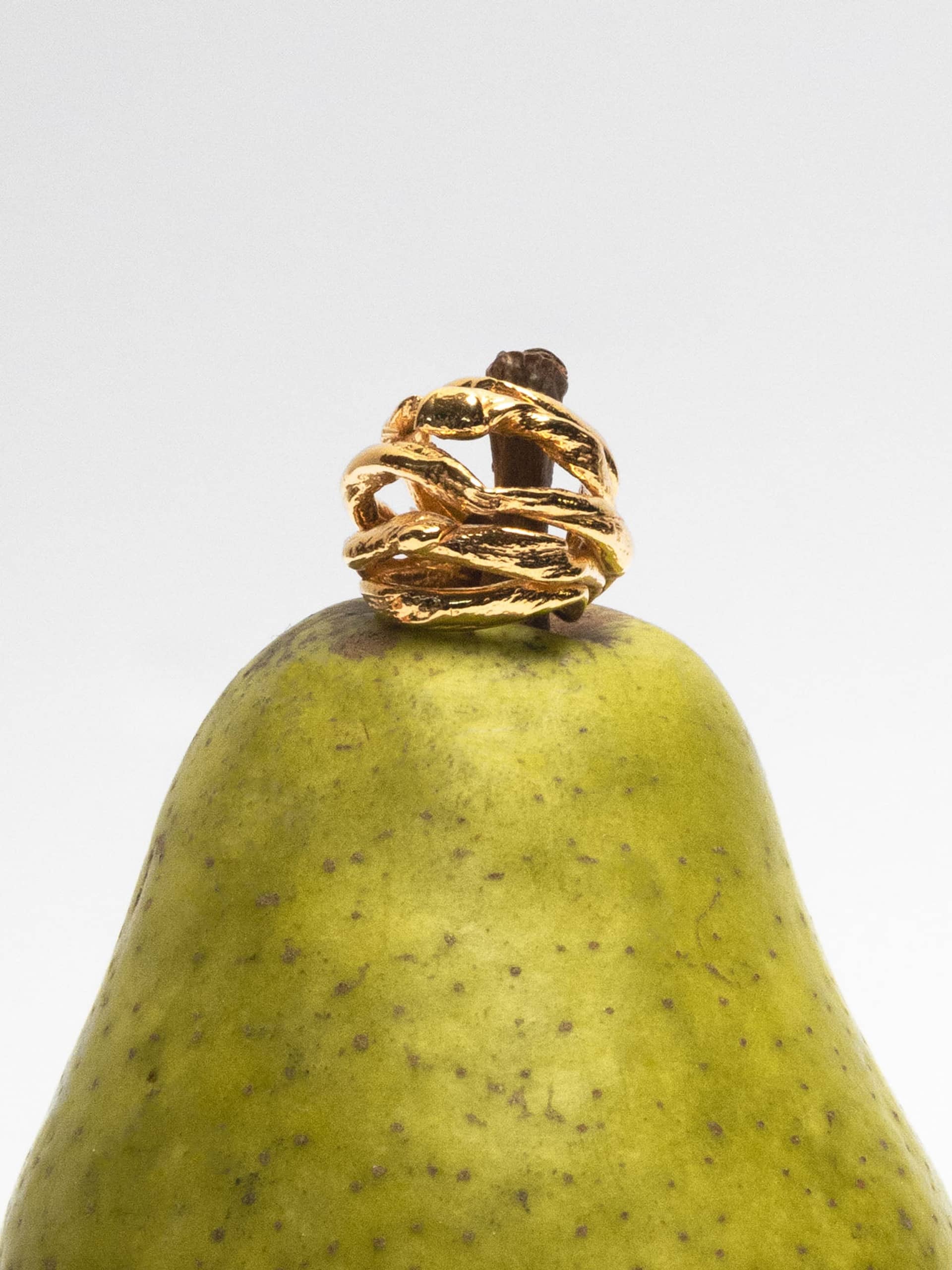 Talisman Wave Ear Cuff Gold made by Eva Remenyi