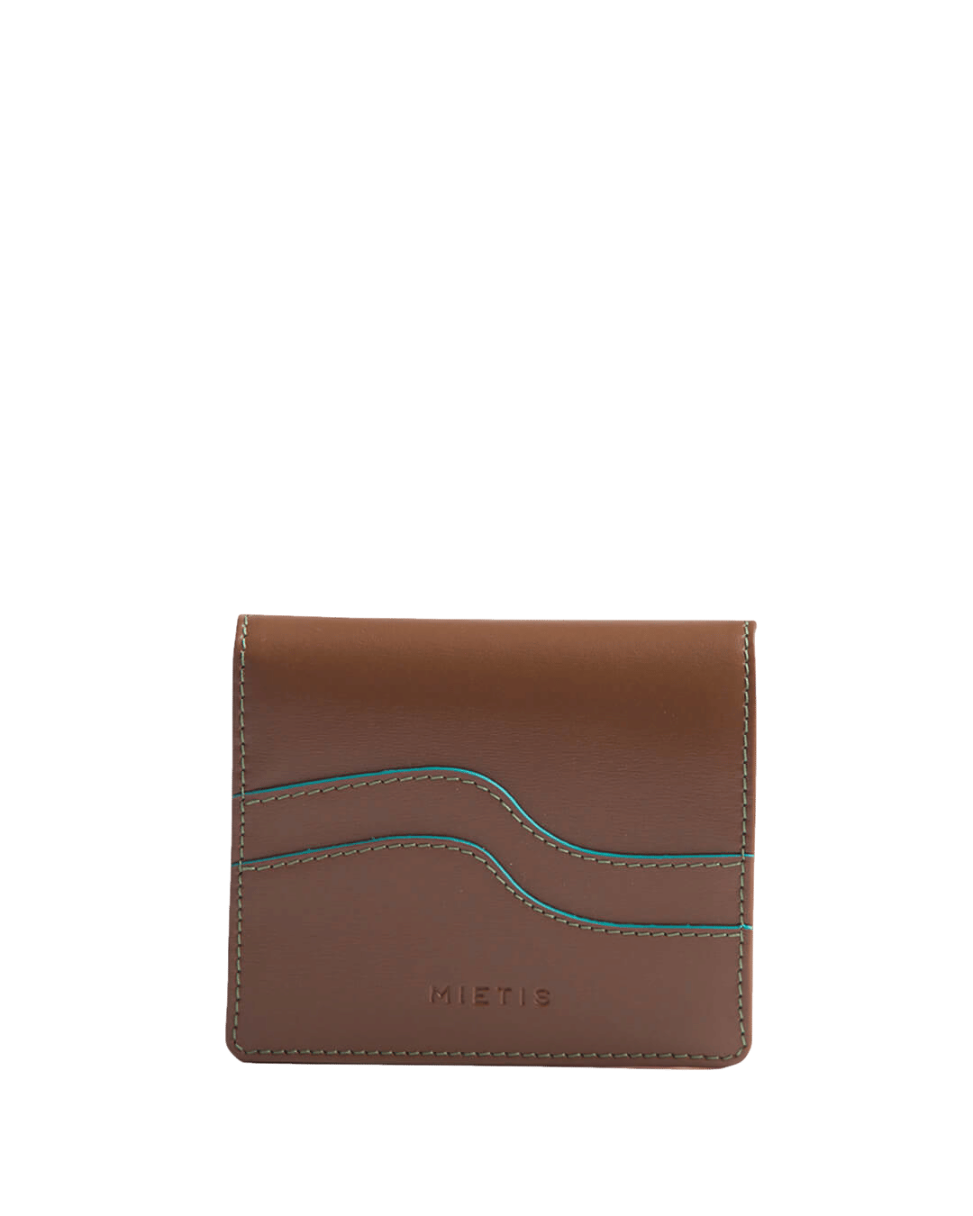 Waves Wallet Tan in Brown made by Mietis