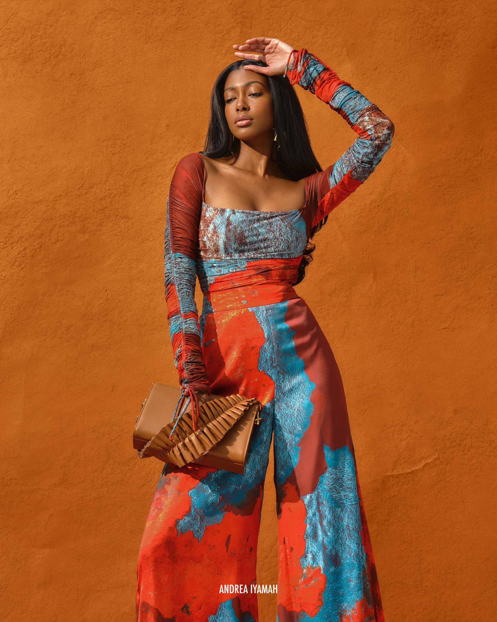 PARO MESH BODYSUIT made by Andrea Iyamah