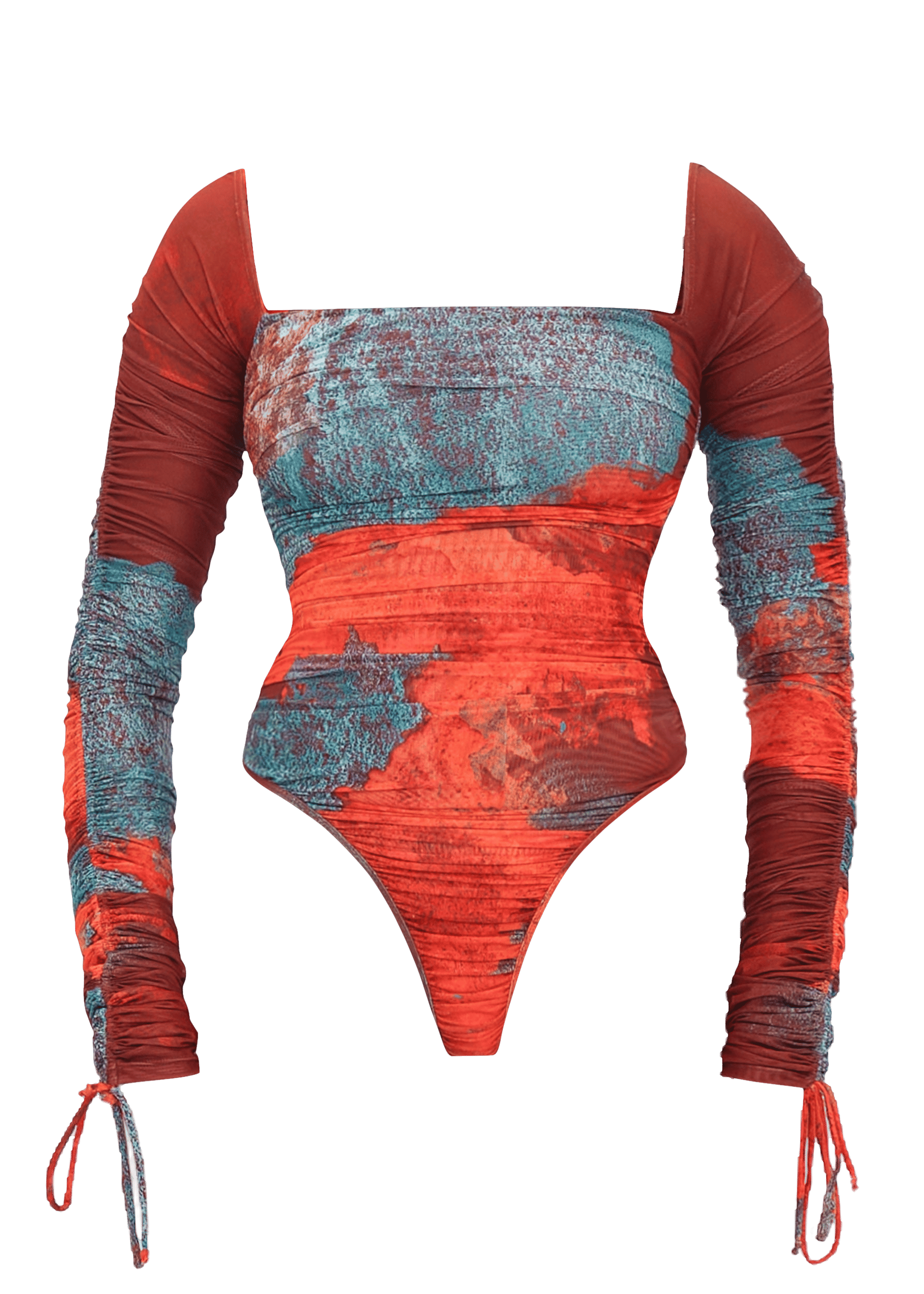 PARO MESH BODYSUIT made by Andrea Iyamah