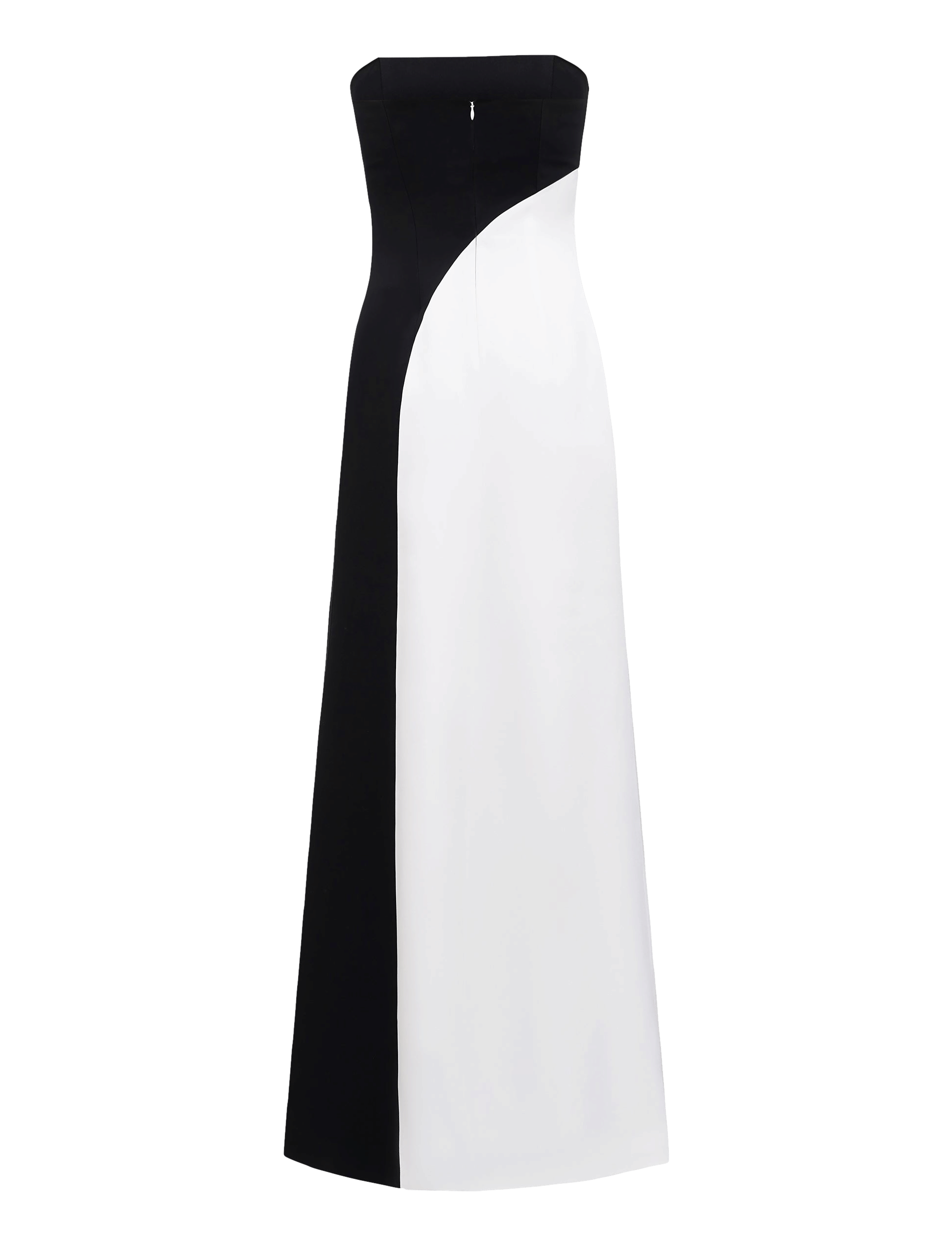 Strapless Two-Toned Maxi Dress made by NDS The Label