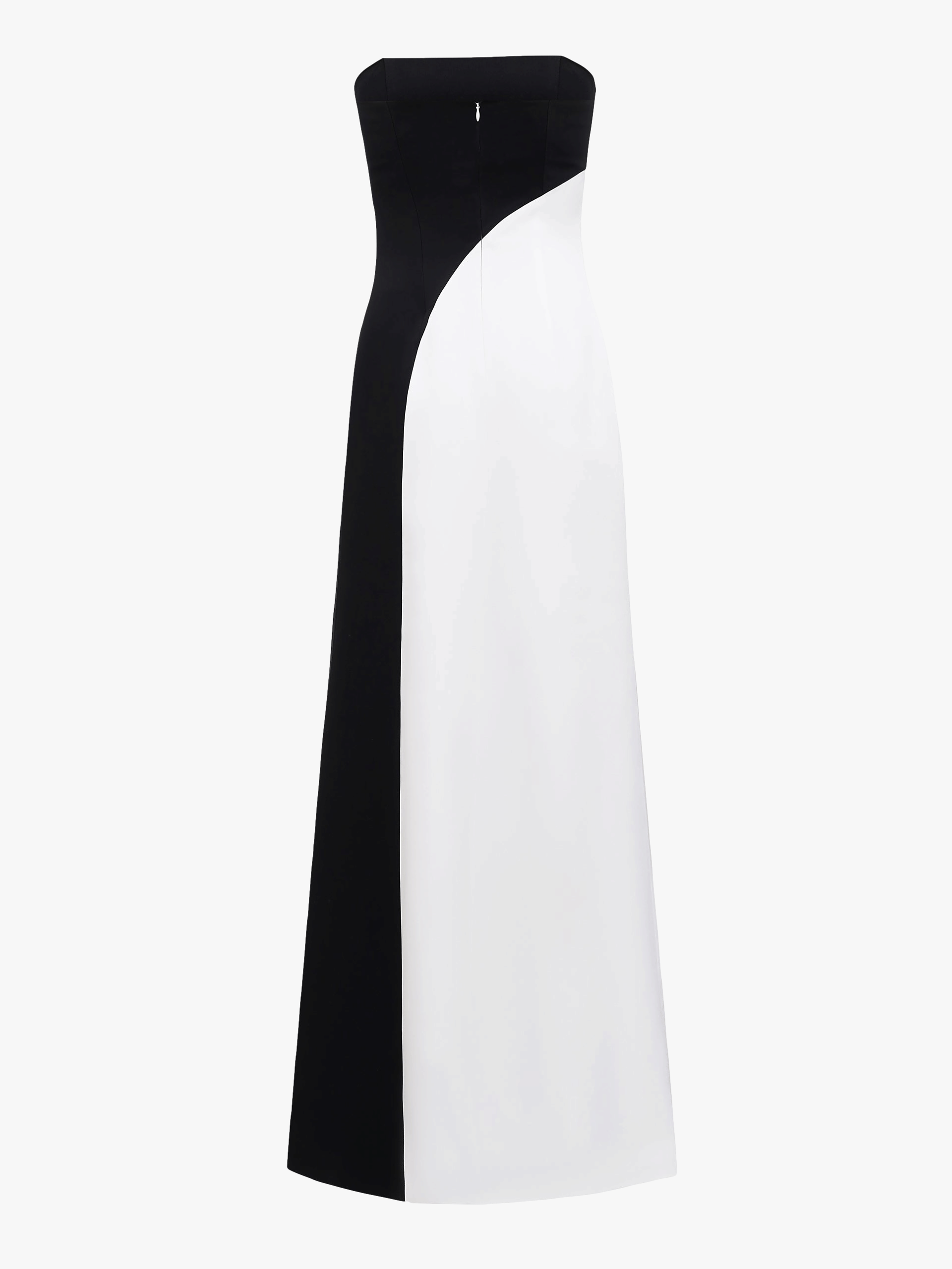 Strapless Two-Toned Maxi Dress made by NDS The Label