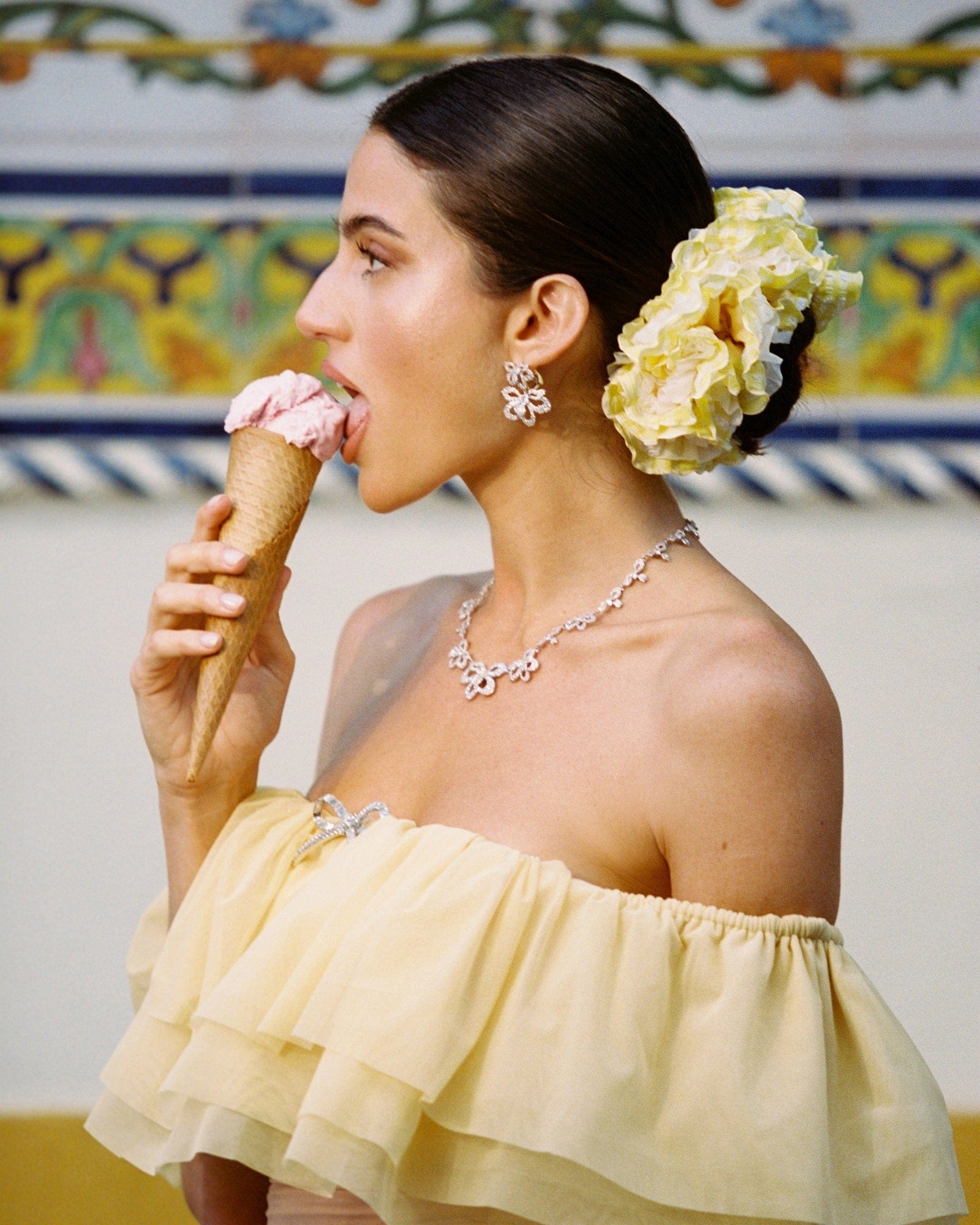 Rosabelle Dress (Pink) made by Nana Jacqueline