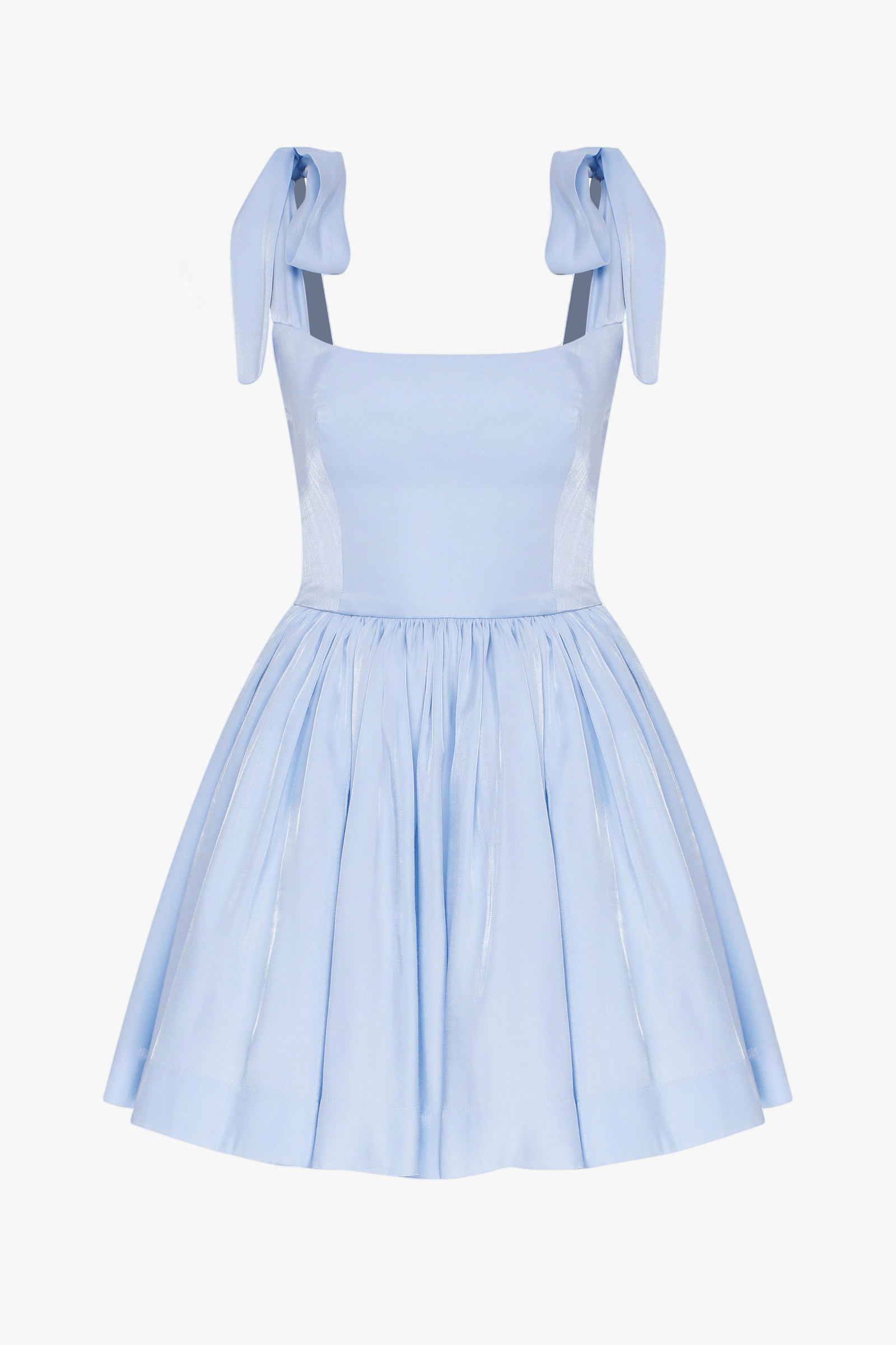 Sibby Baby Blue Dress in Blue made by Nazli Ceren