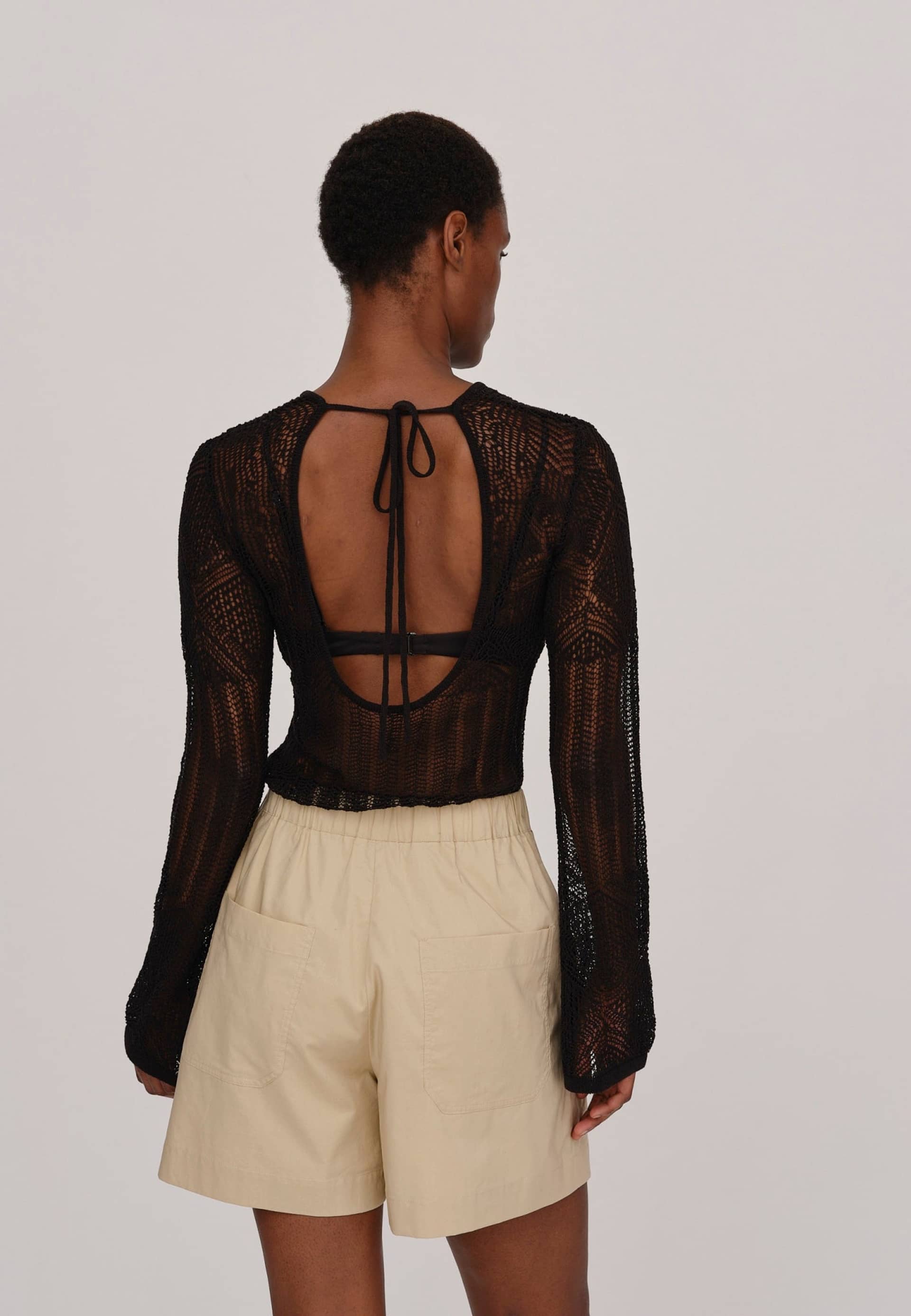 Kent Knit blouse - Black made by HERSKIND