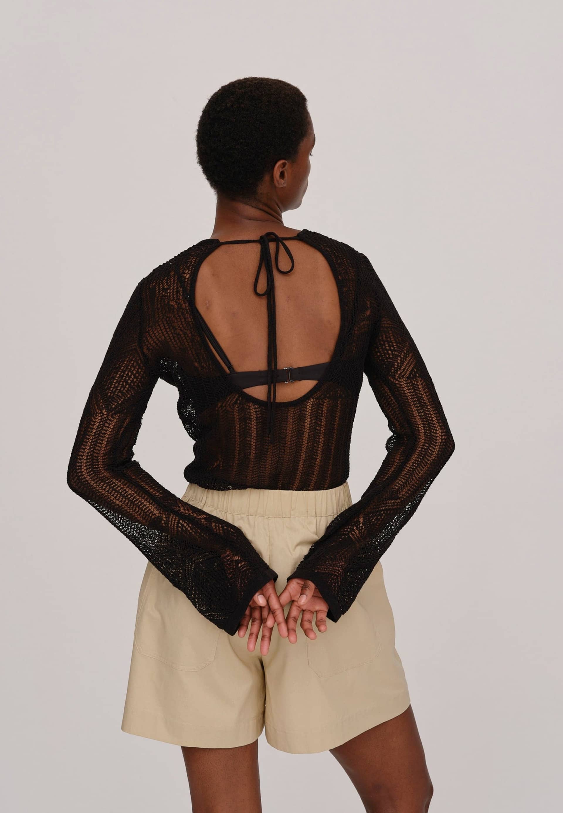 Kent Knit blouse - Black made by HERSKIND