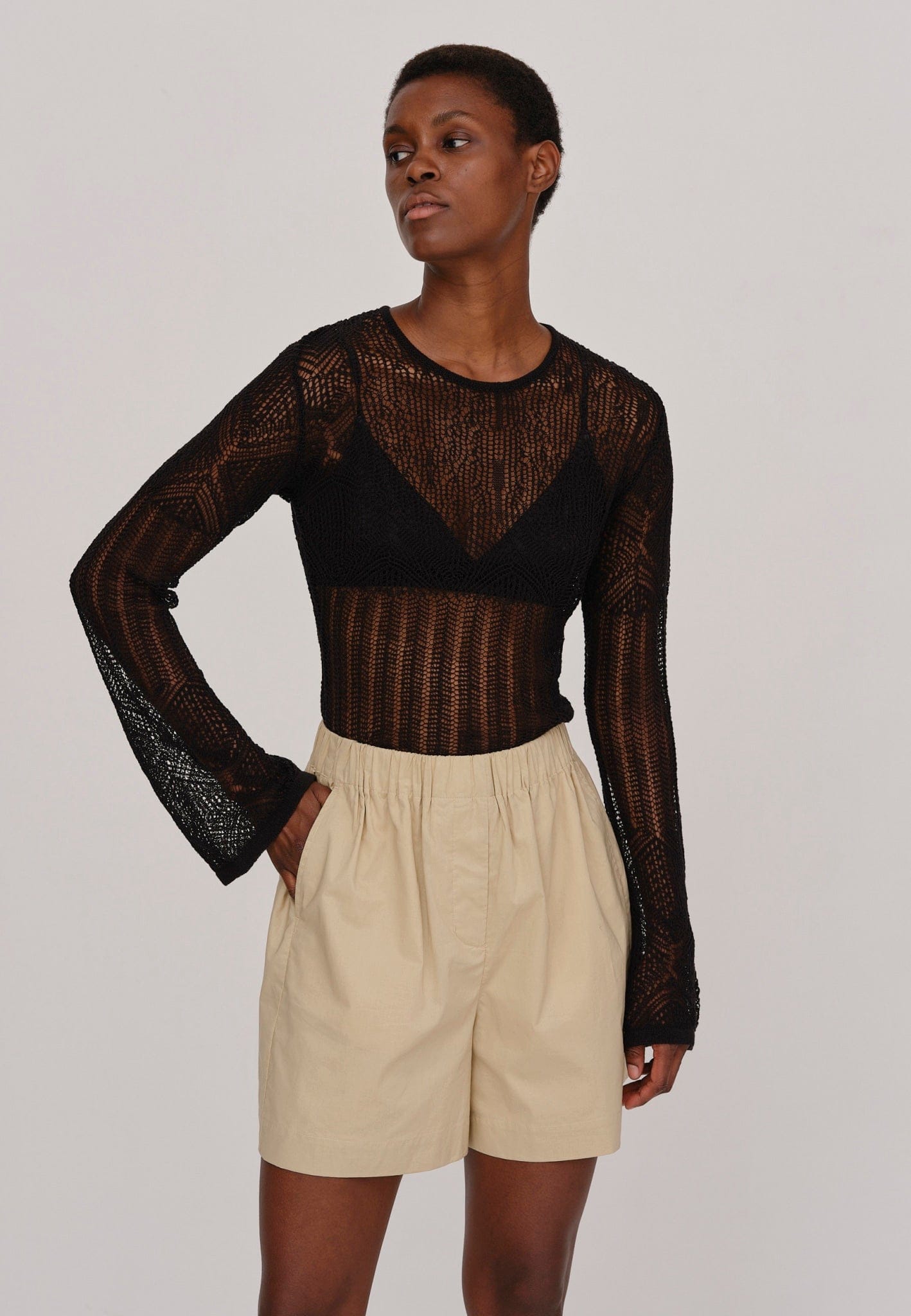 Kent Knit blouse - Black made by HERSKIND