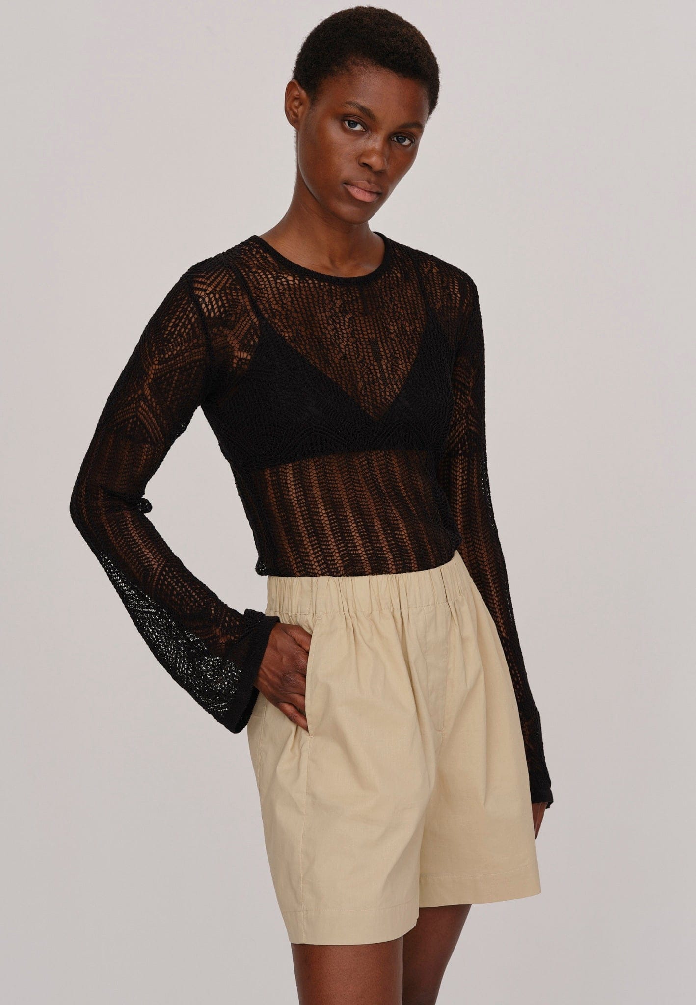 Kent Knit blouse - Black made by HERSKIND