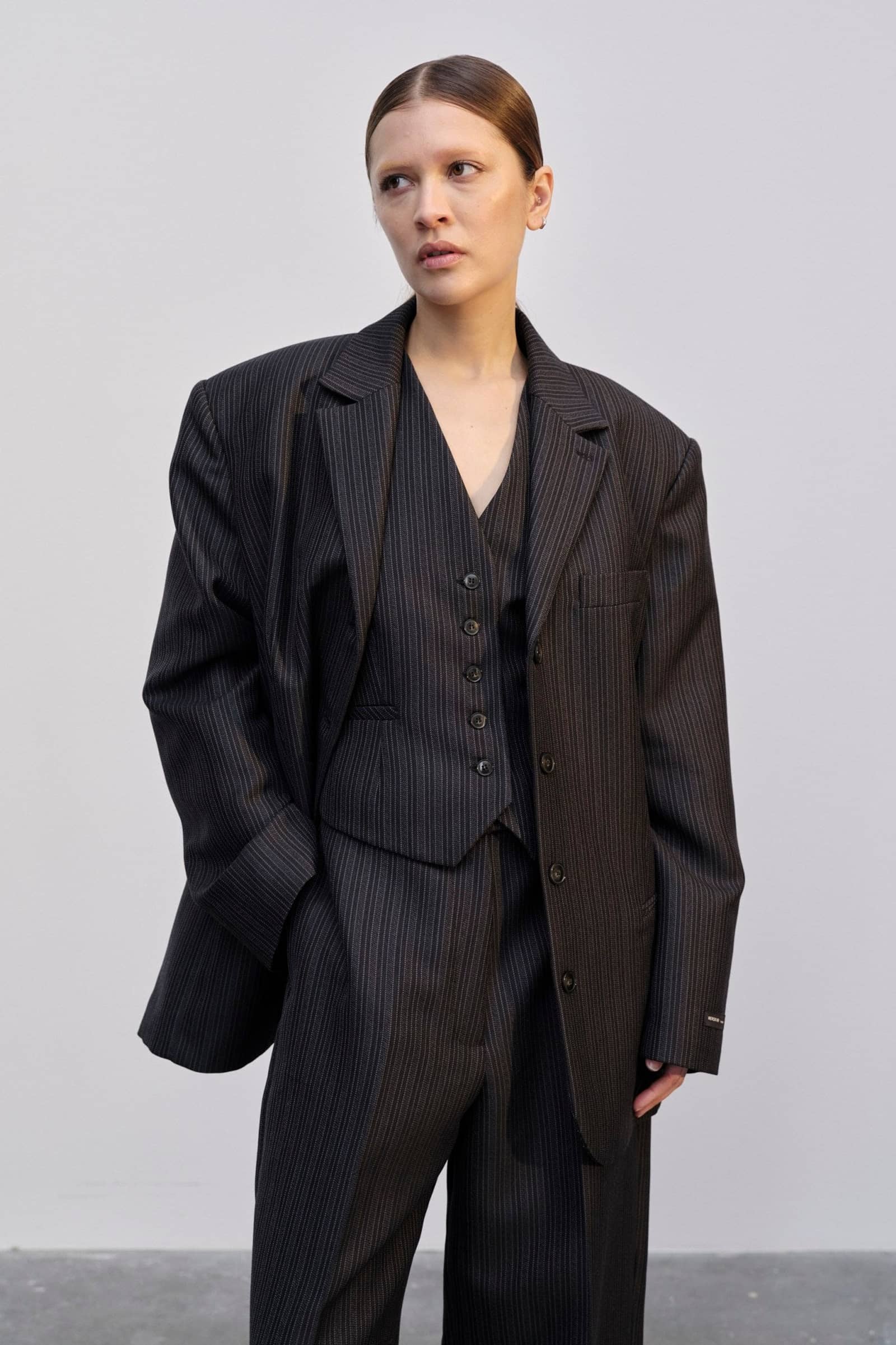 Maison Blazer - Pinstripe made by HERSKIND