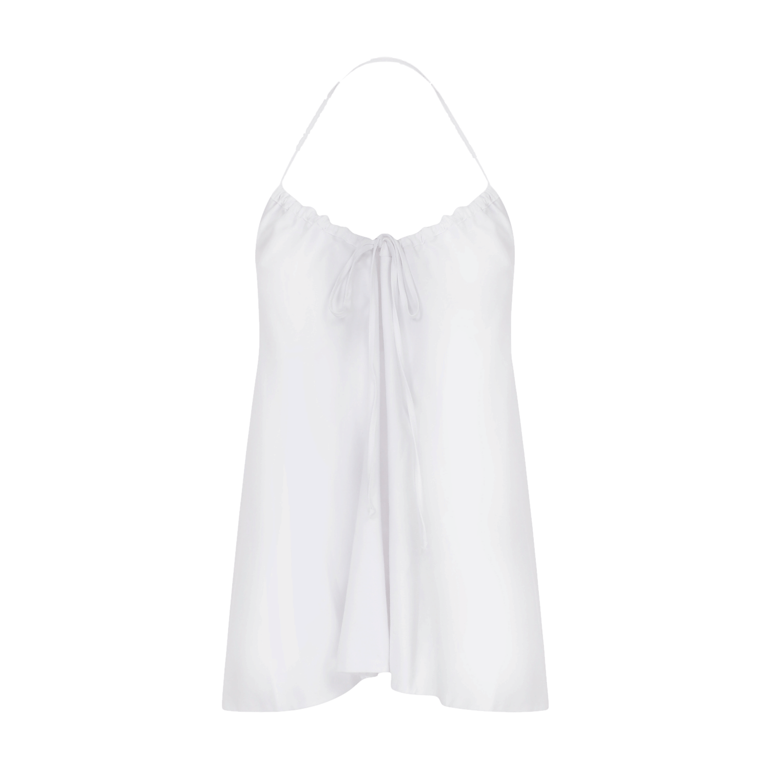 Lycee Top in White made by Nazli Ceren