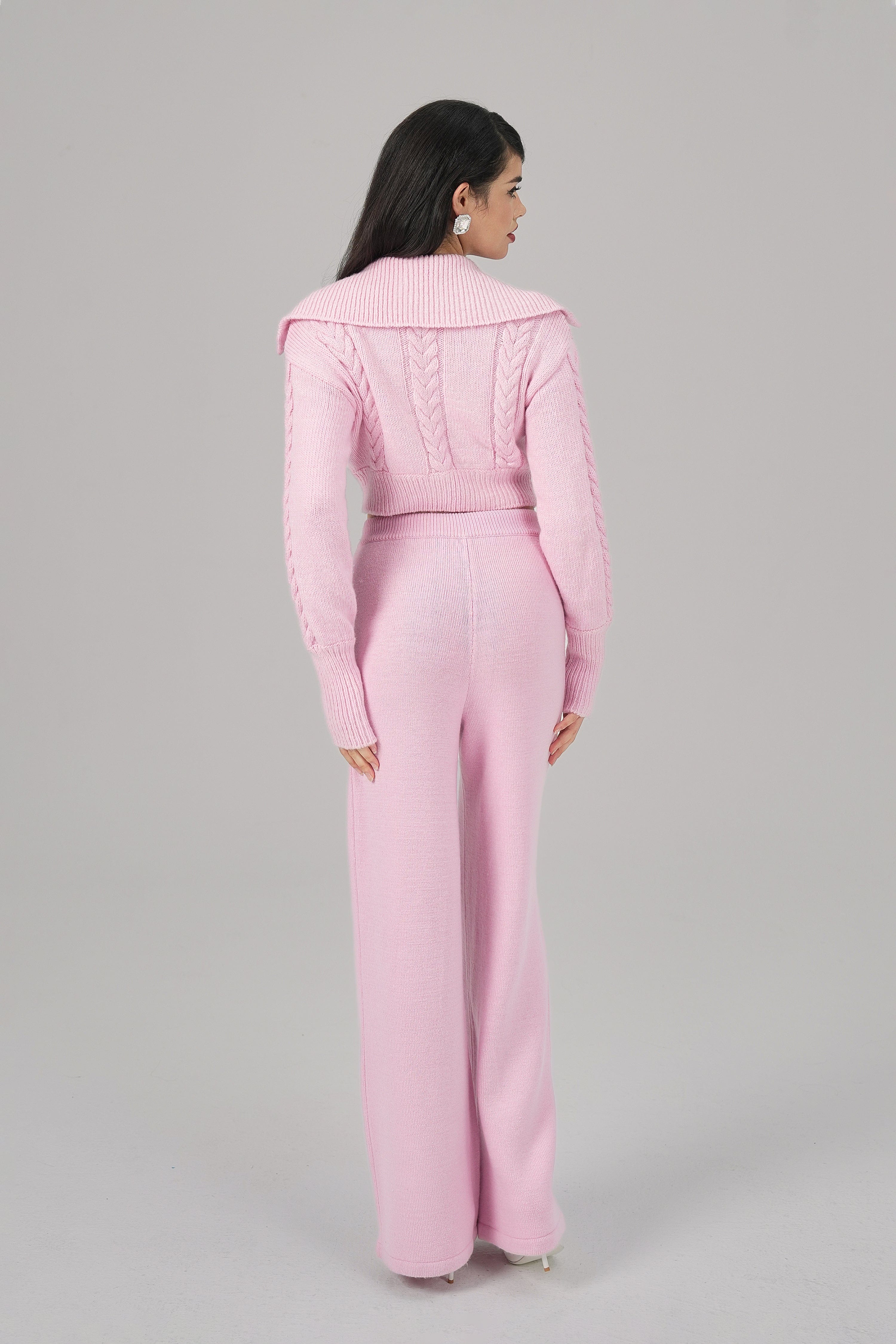 Addison Pants (Pink) made by Nana Jacqueline