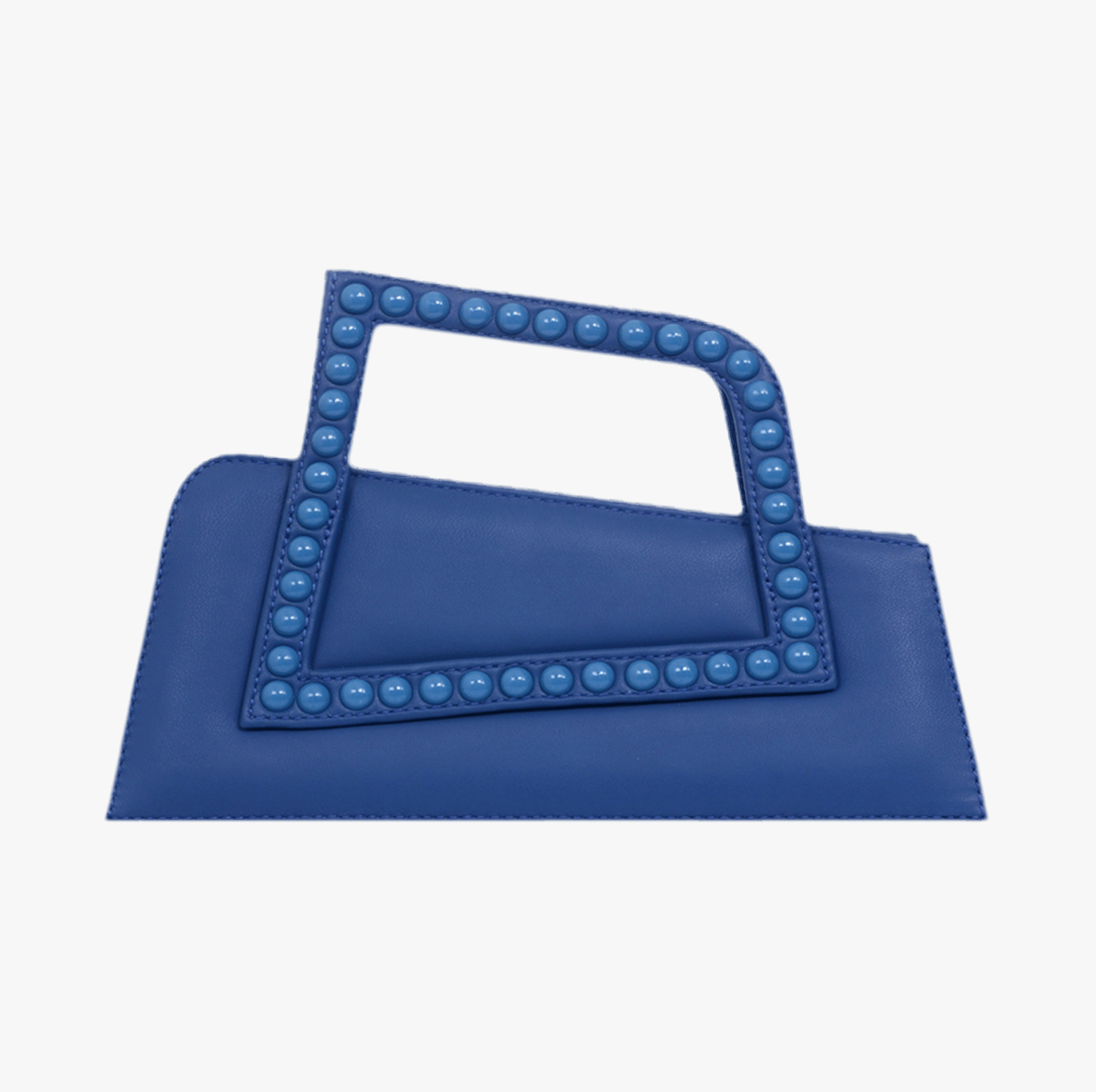 Jalila - Navy Blue - Top Handle Bag made by ALIEL