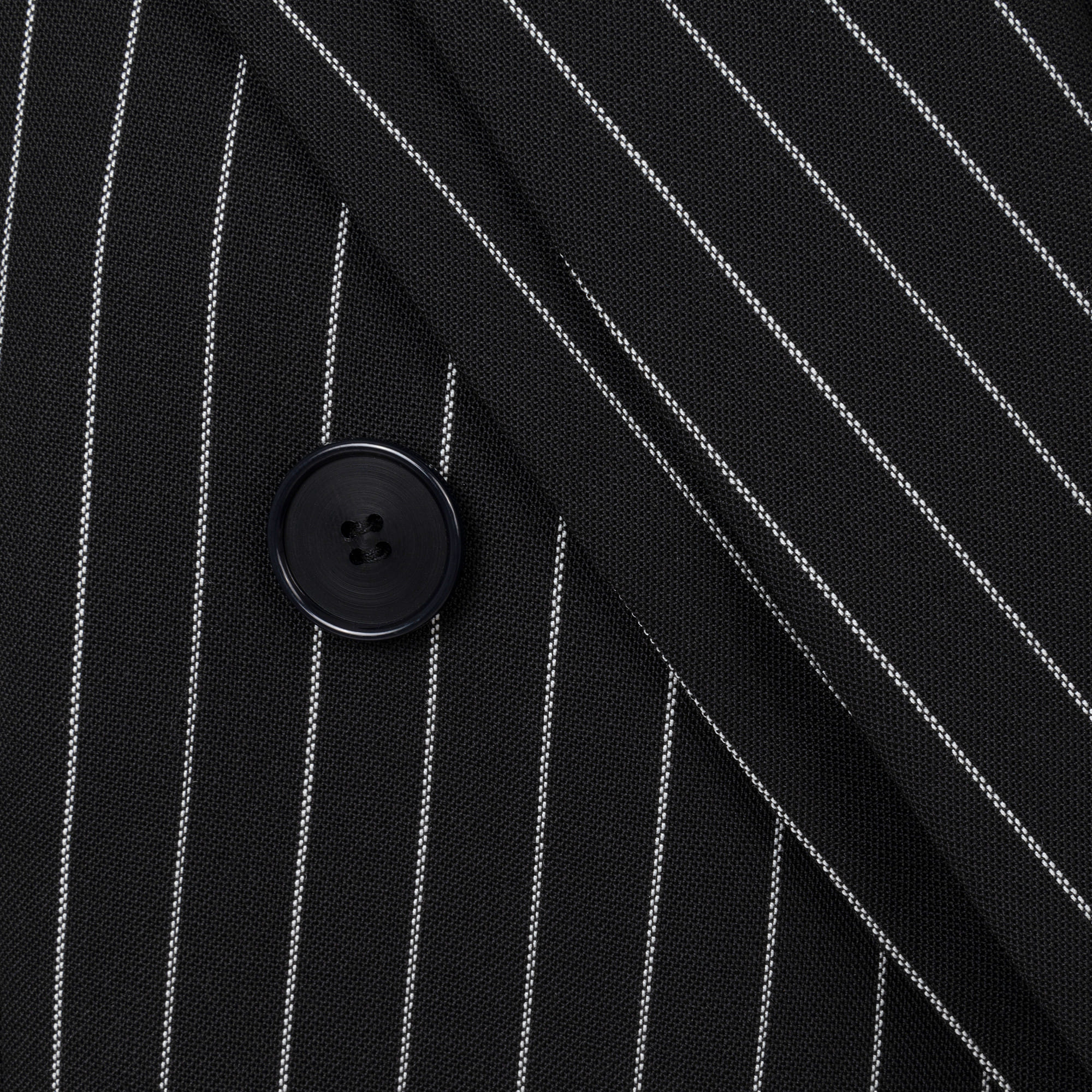 Striped Open Back Blazer made by Wiktoria Frankowska