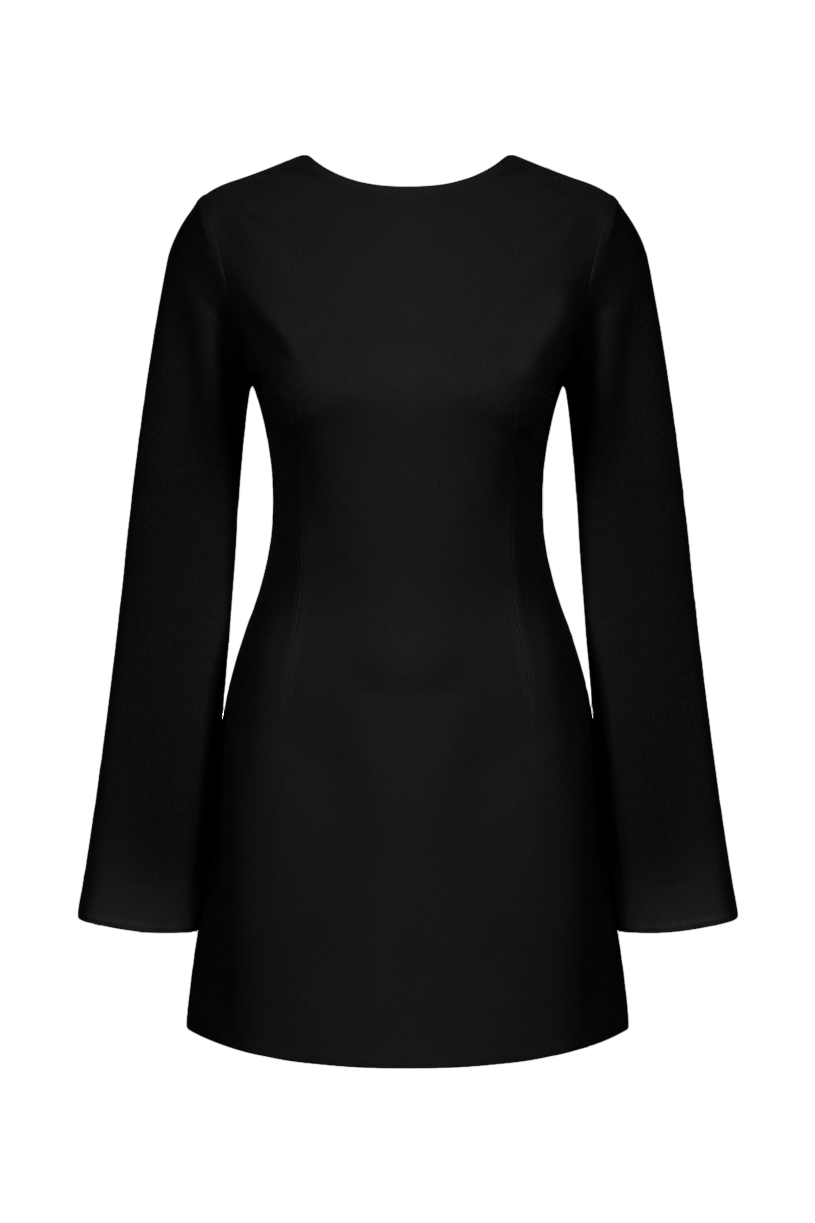 Ira Dress in Black in Black made by Nazli Ceren
