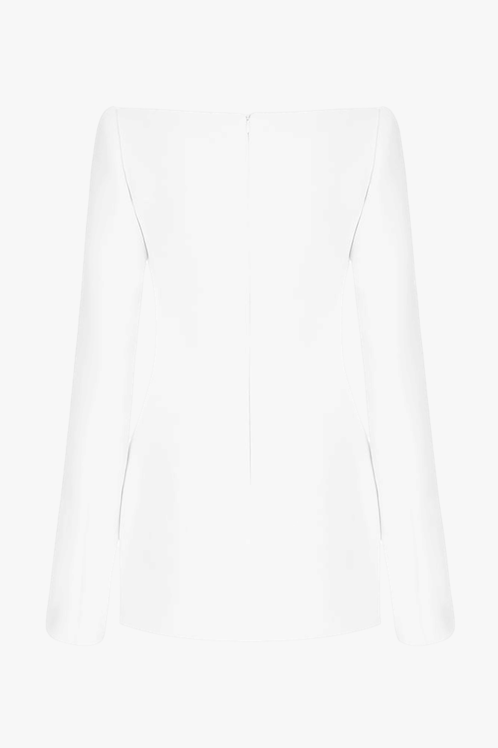 White Mini Dress made by A.M.G