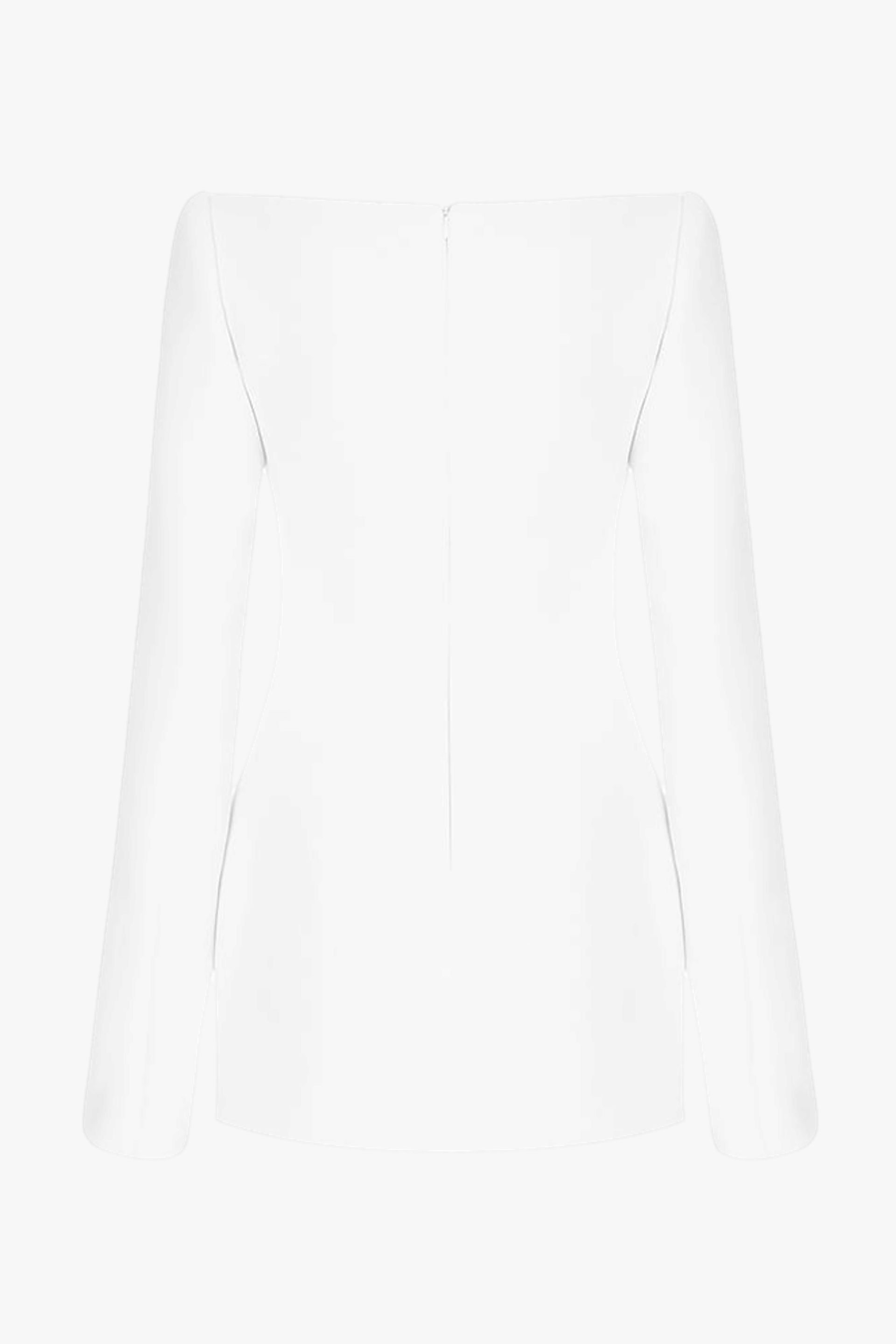 White Mini Dress made by A.M.G