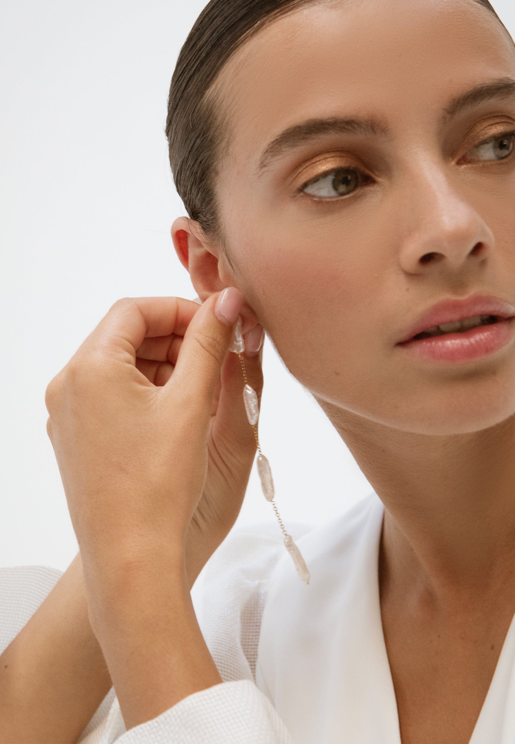 Pendientes Iris Perlas Keshi made by Lavani Jewels