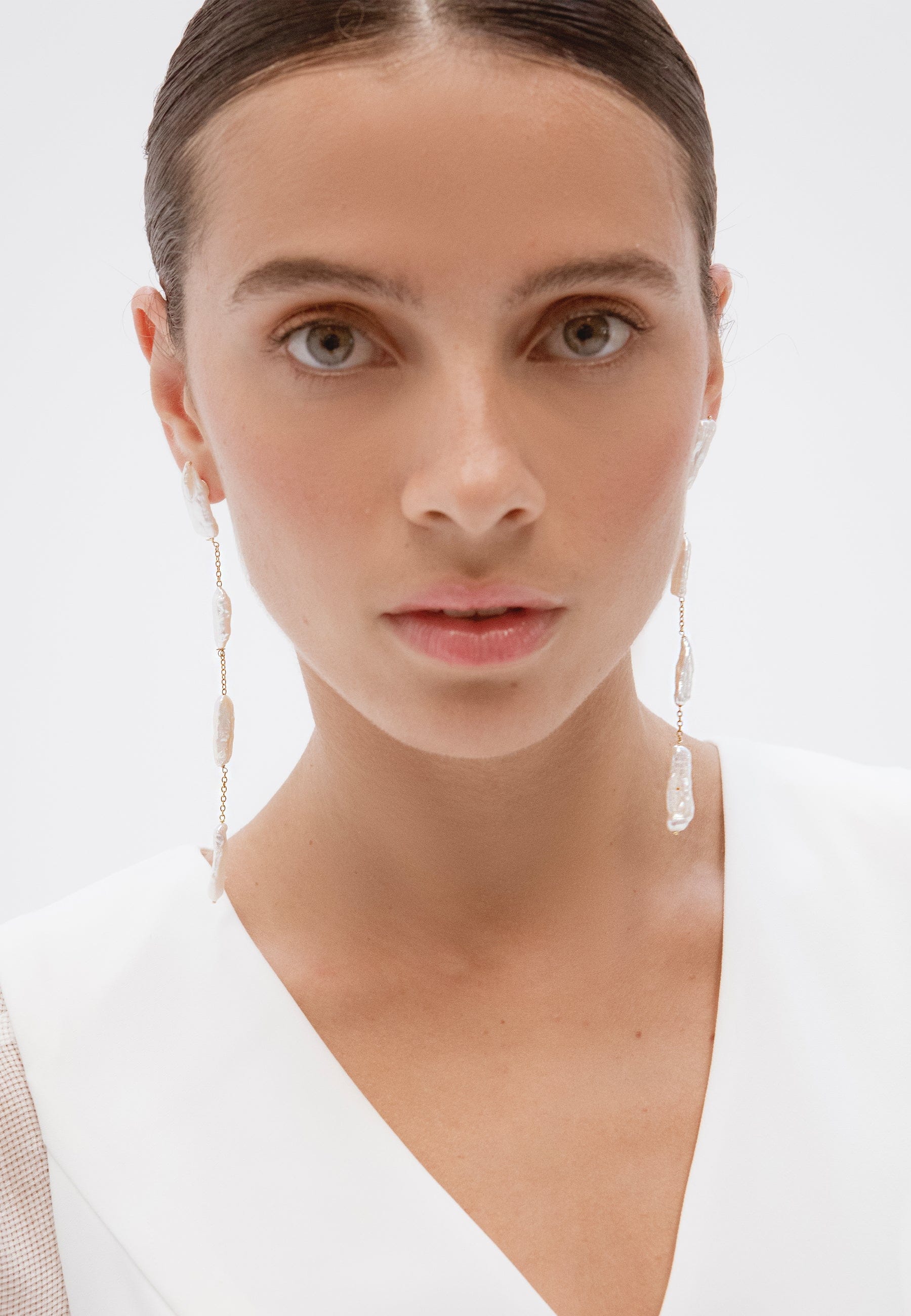 Pendientes Iris Perlas Keshi made by Lavani Jewels