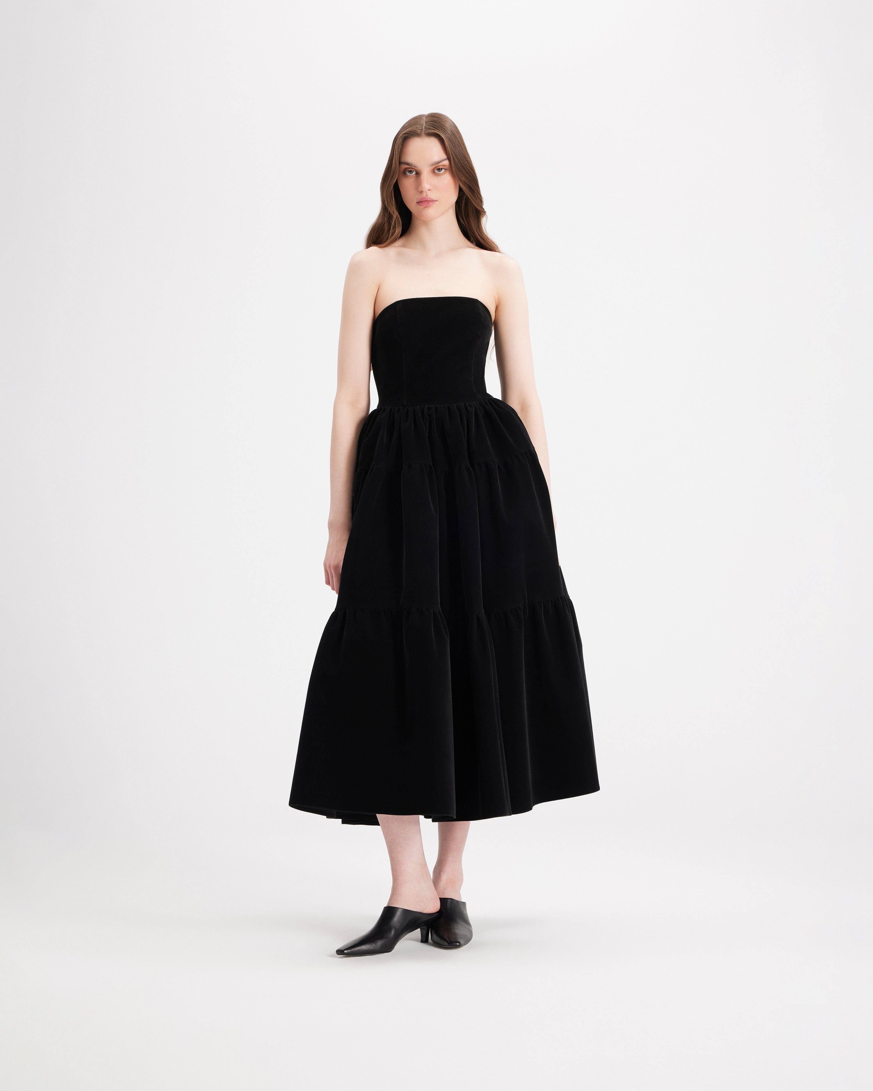 Rebecca Velvet Dress made by Gigii's