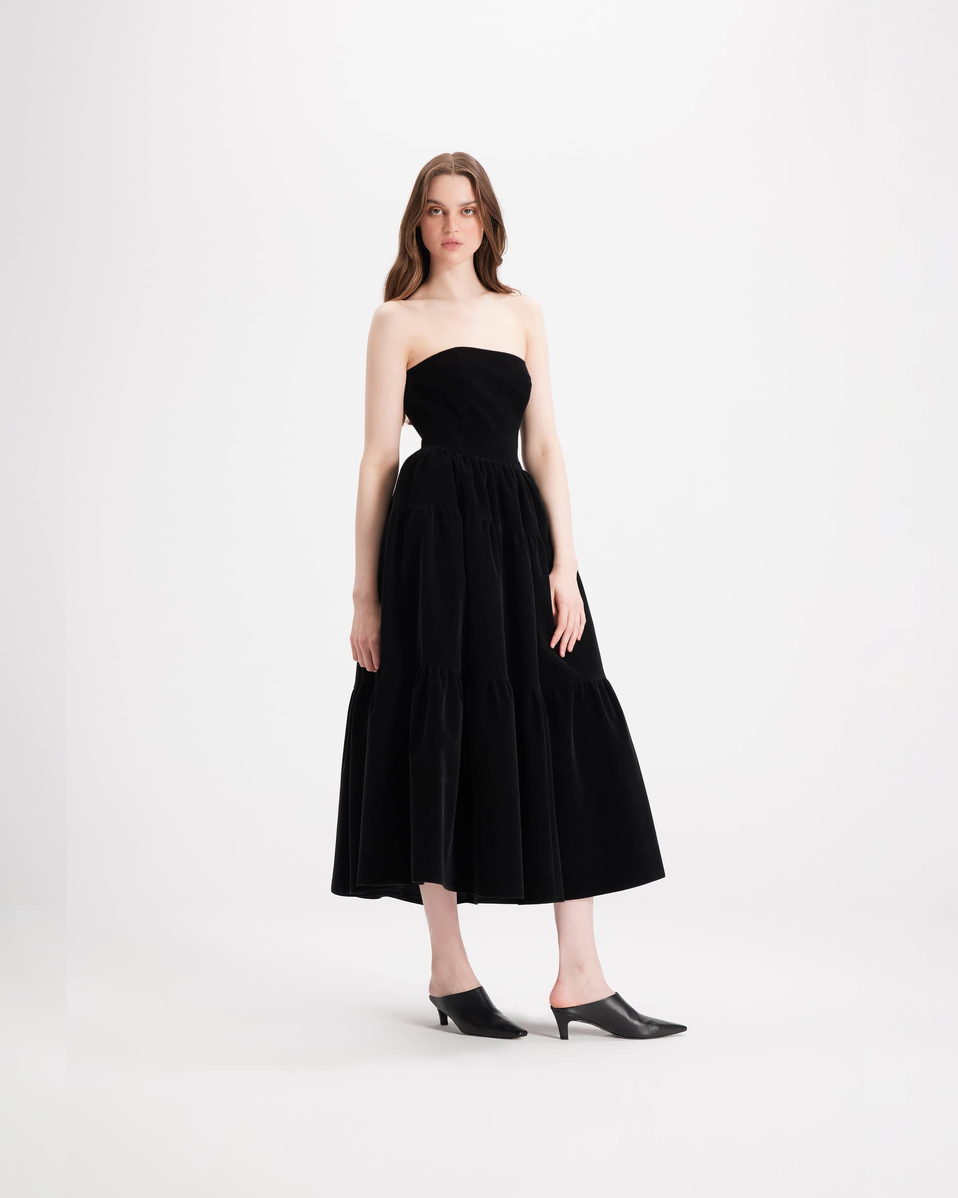 Rebecca Velvet Dress made by Gigii's