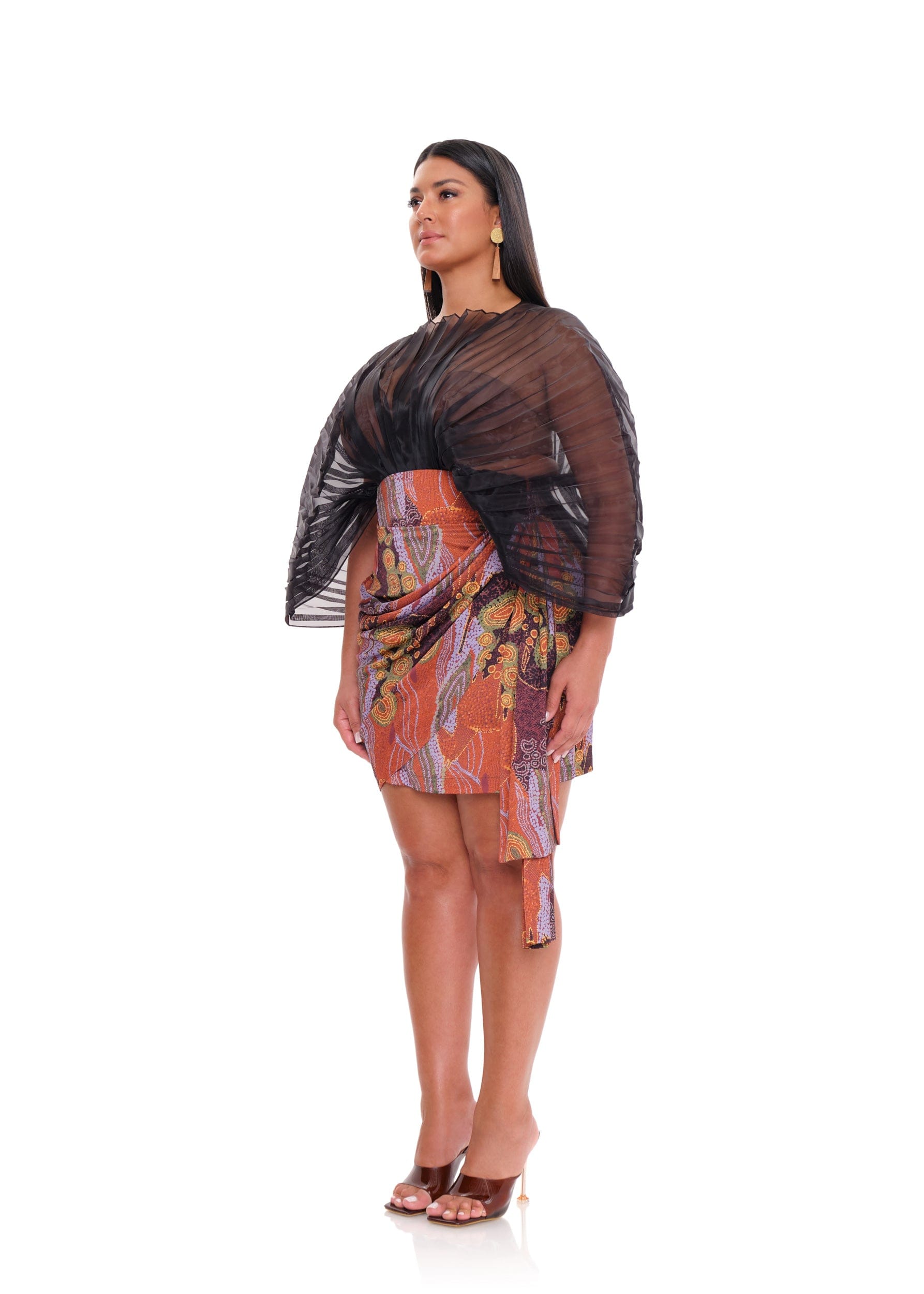 SOMBRA BODYSUIT - ONYX made by Andrea Iyamah