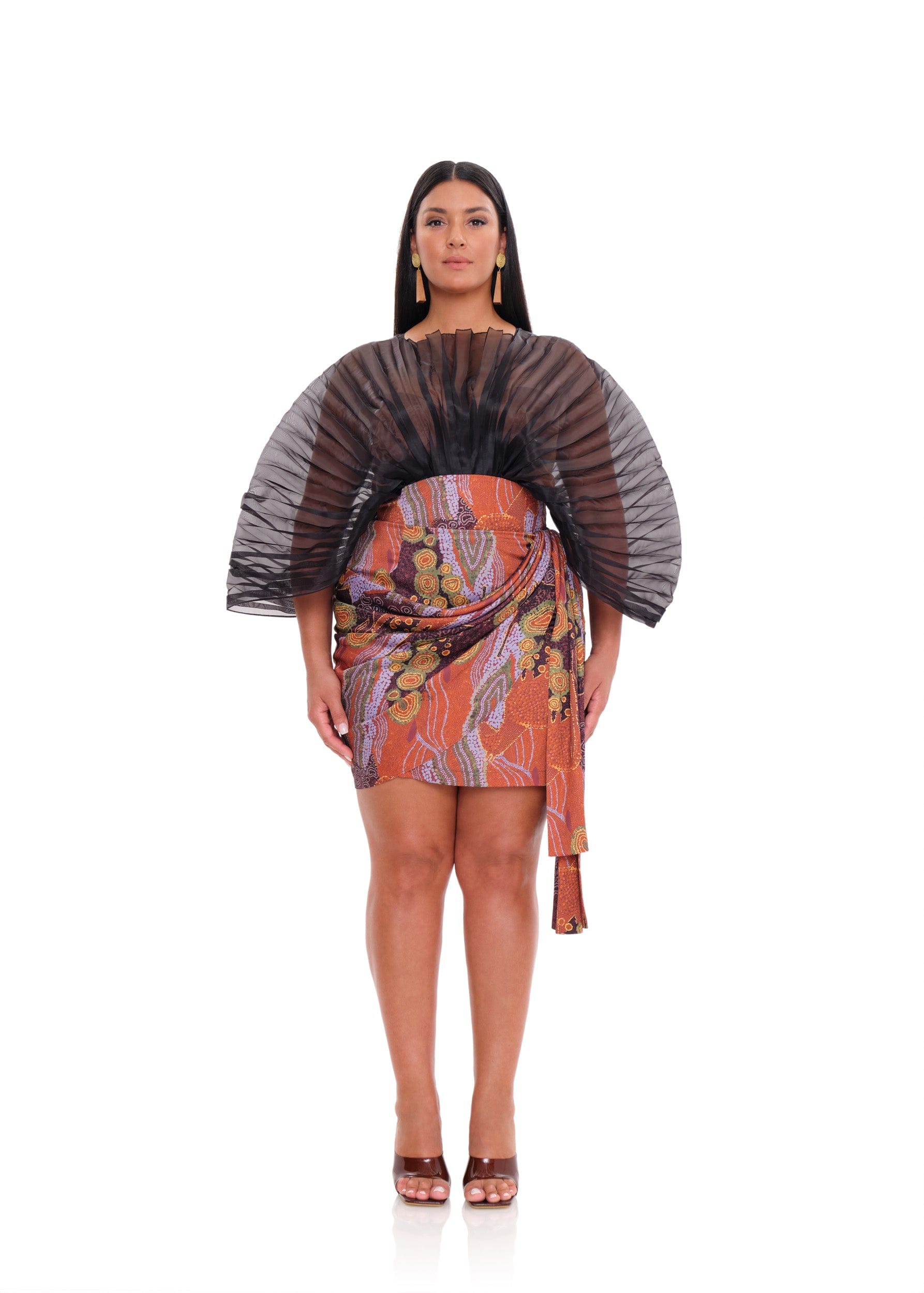 SOMBRA BODYSUIT - ONYX made by Andrea Iyamah