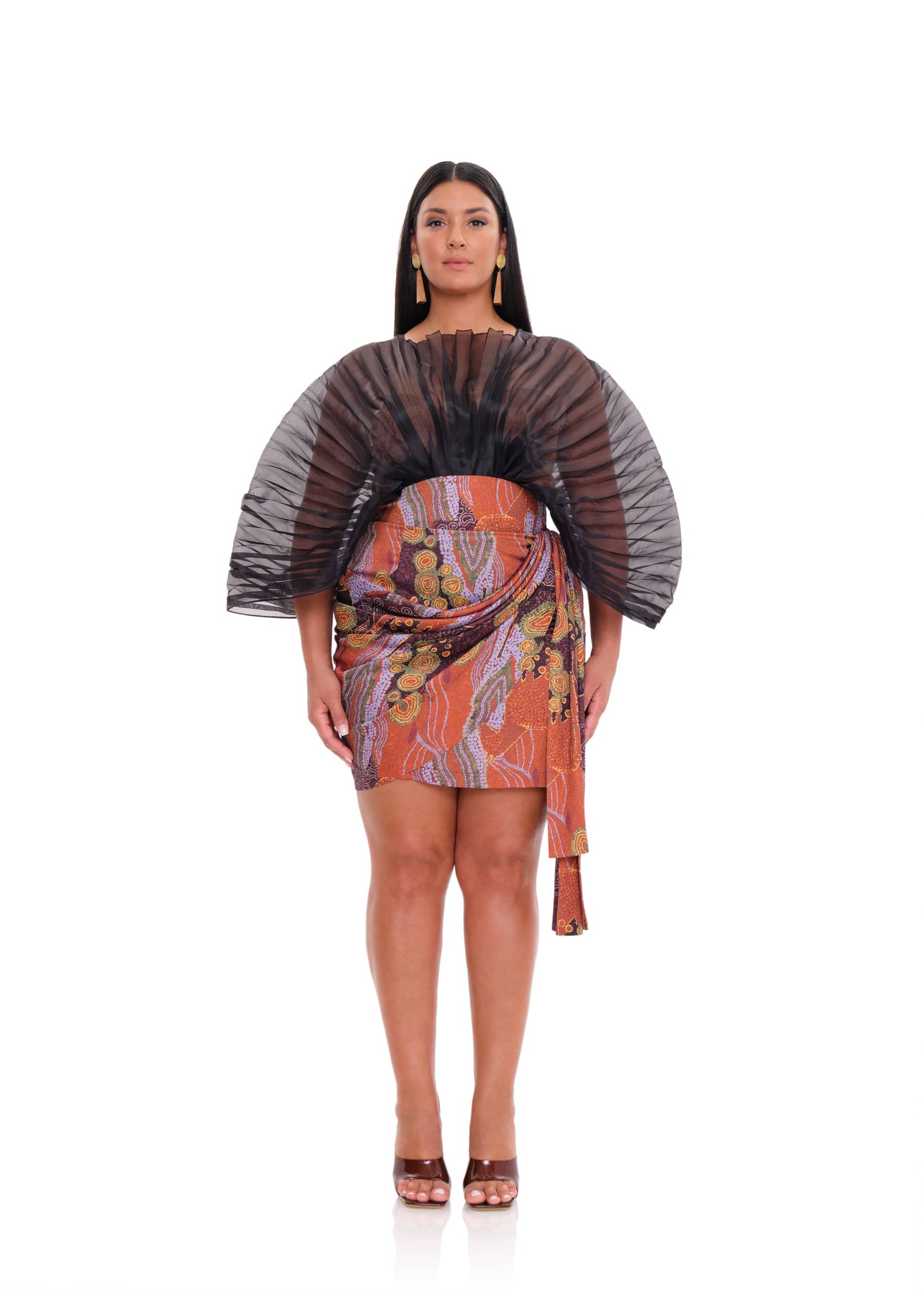 SOMBRA BODYSUIT - ONYX made by Andrea Iyamah