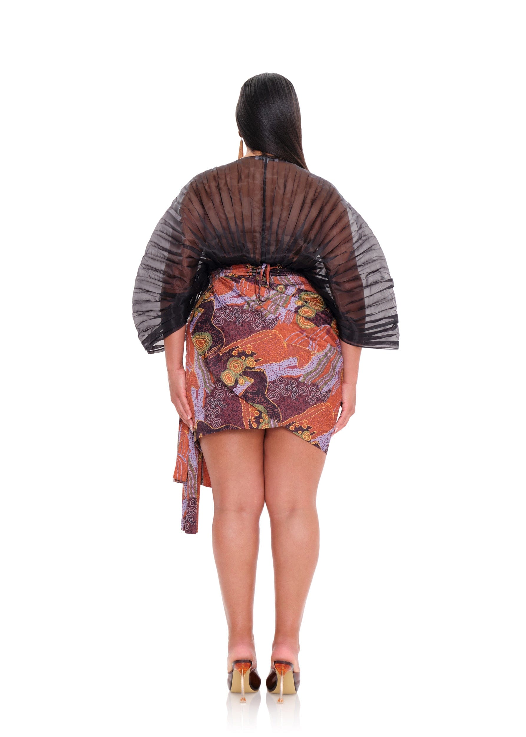 SOMBRA BODYSUIT - ONYX made by Andrea Iyamah