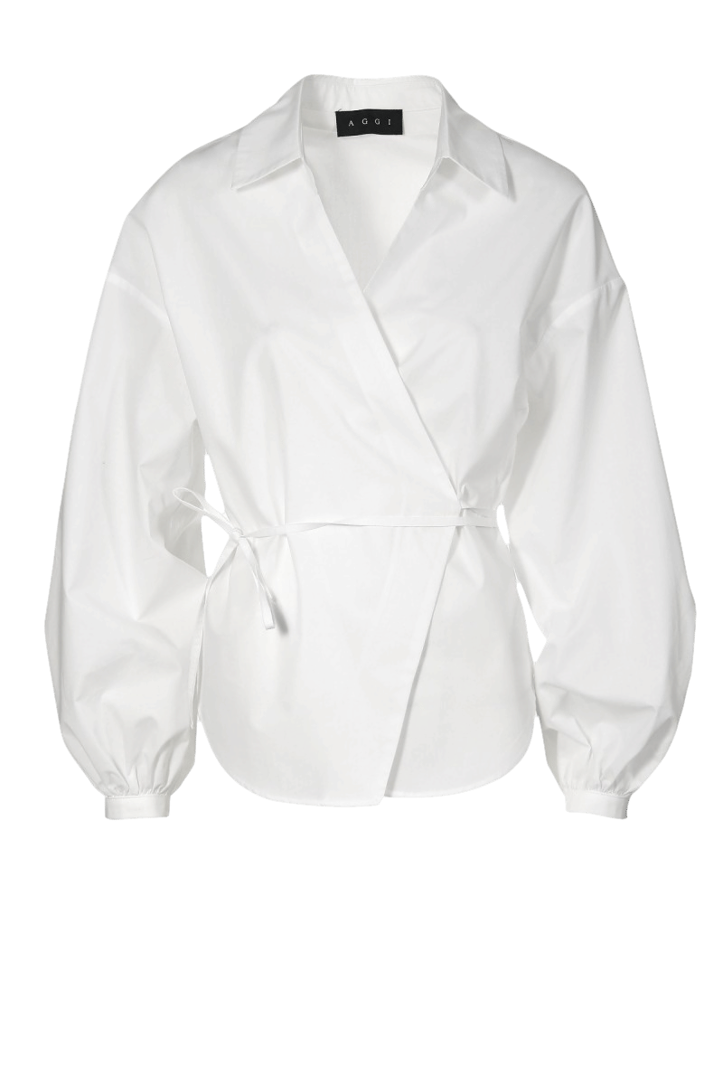 Shirt Laynie white made by HALEWSKI