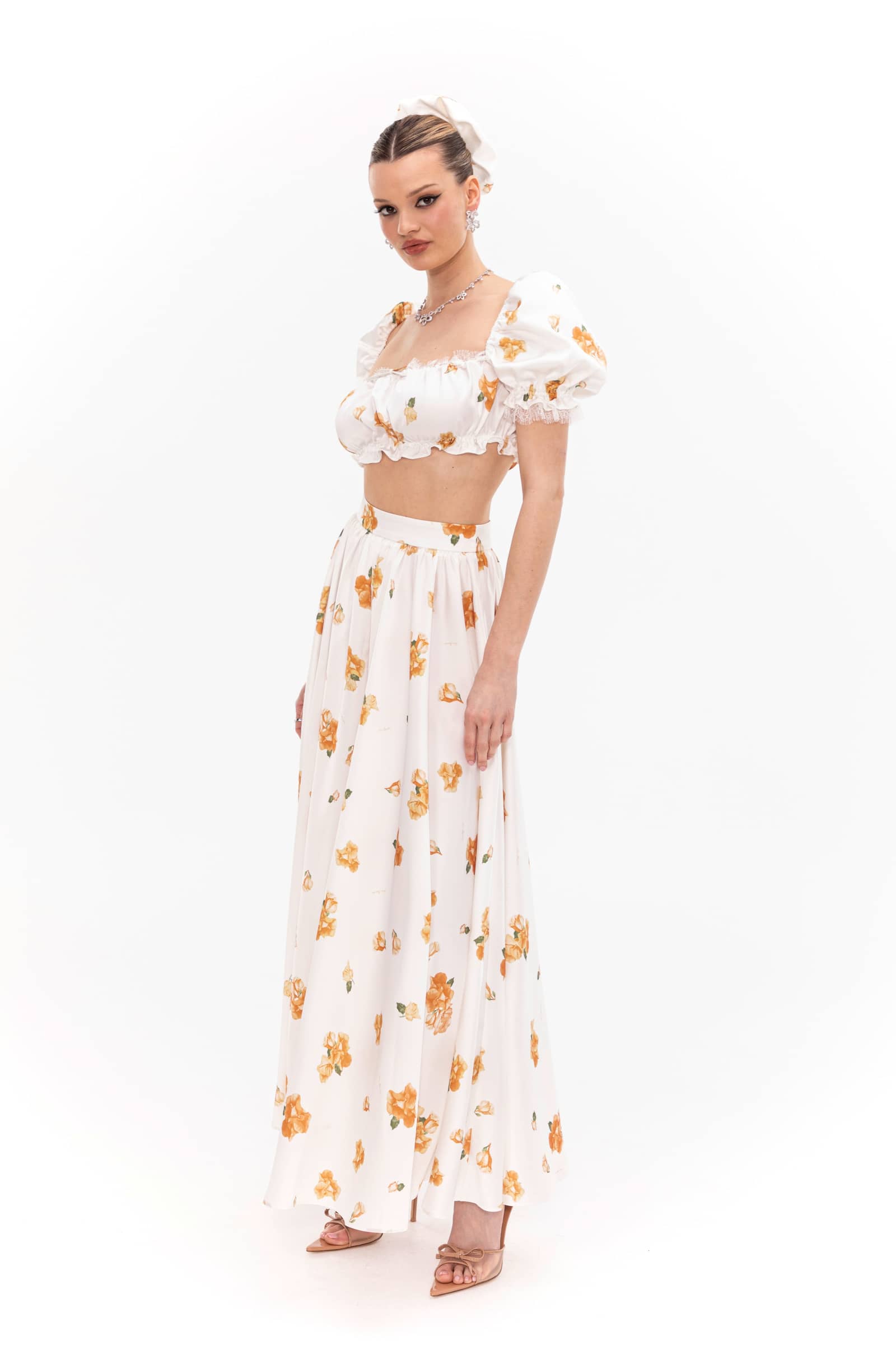 Theodora Skirt (Floral) made by Nana Jacqueline