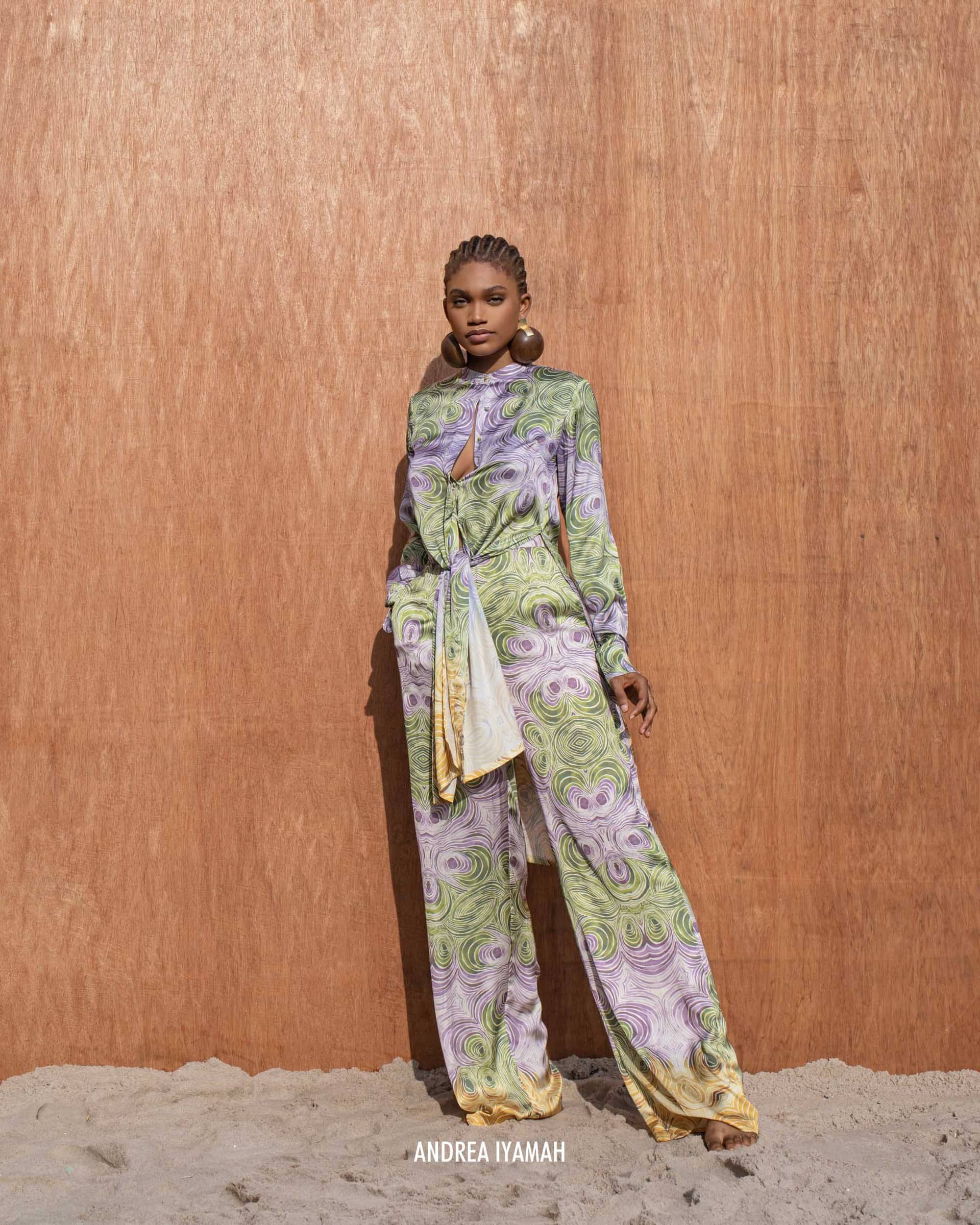 AKACIA PANTS made by Andrea Iyamah