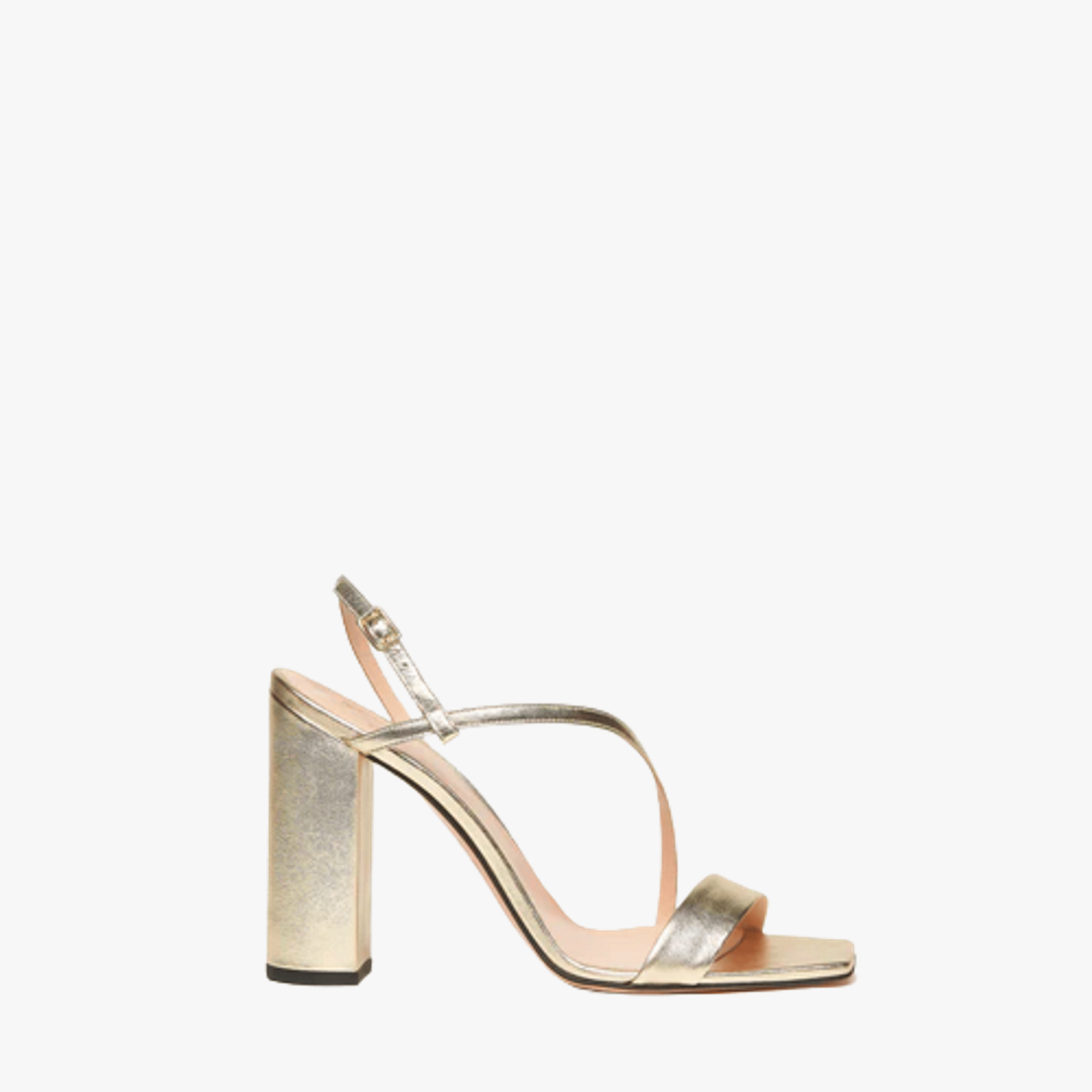 Kaia Sandals in Gold made by Miyana Berlin