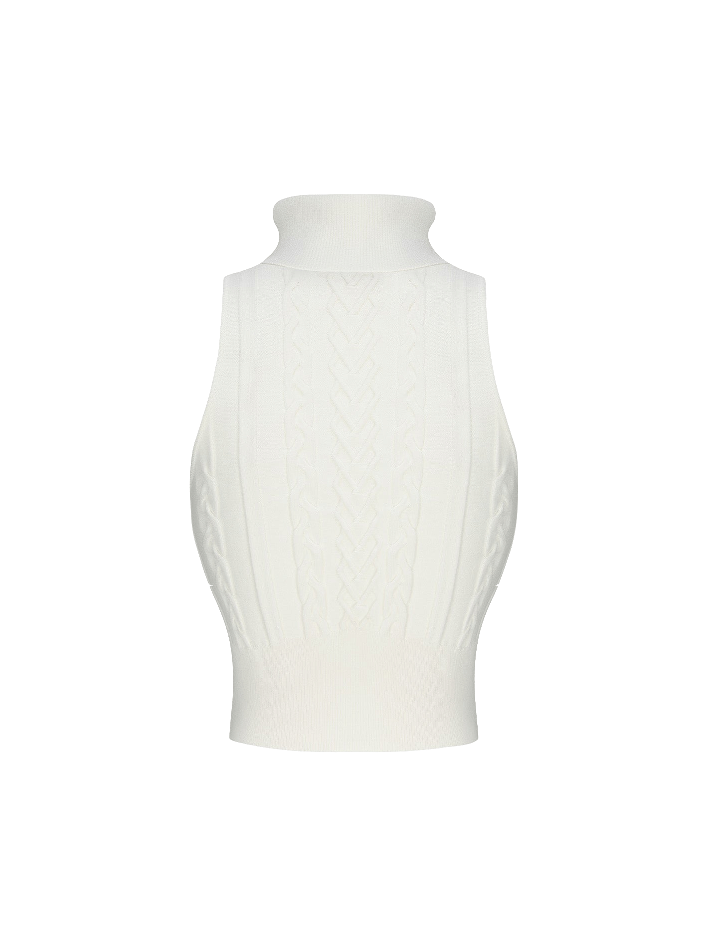 Janelle Knit Top (White) made by Nana Jacqueline