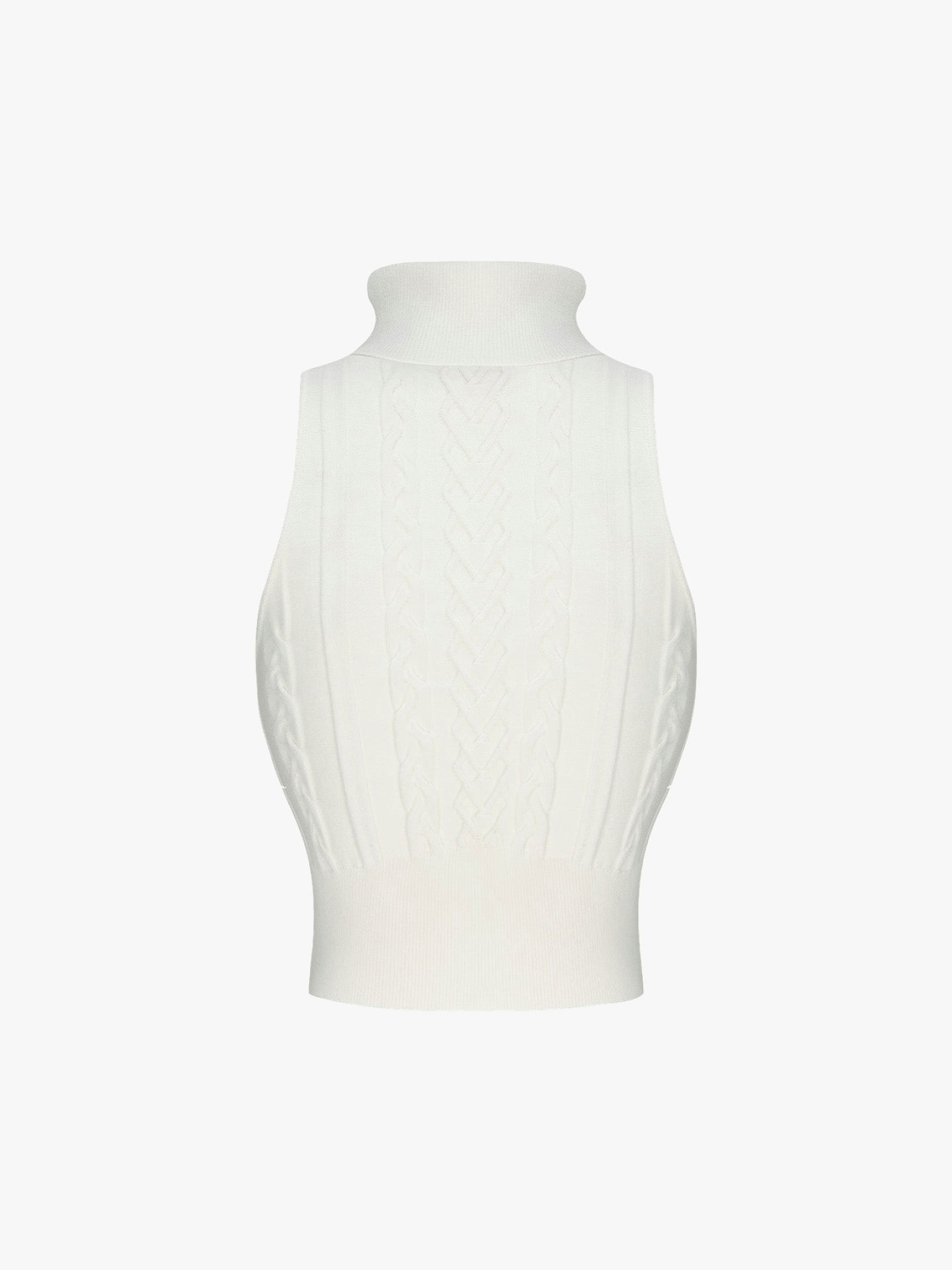 Janelle Knit Top (White) made by Nana Jacqueline