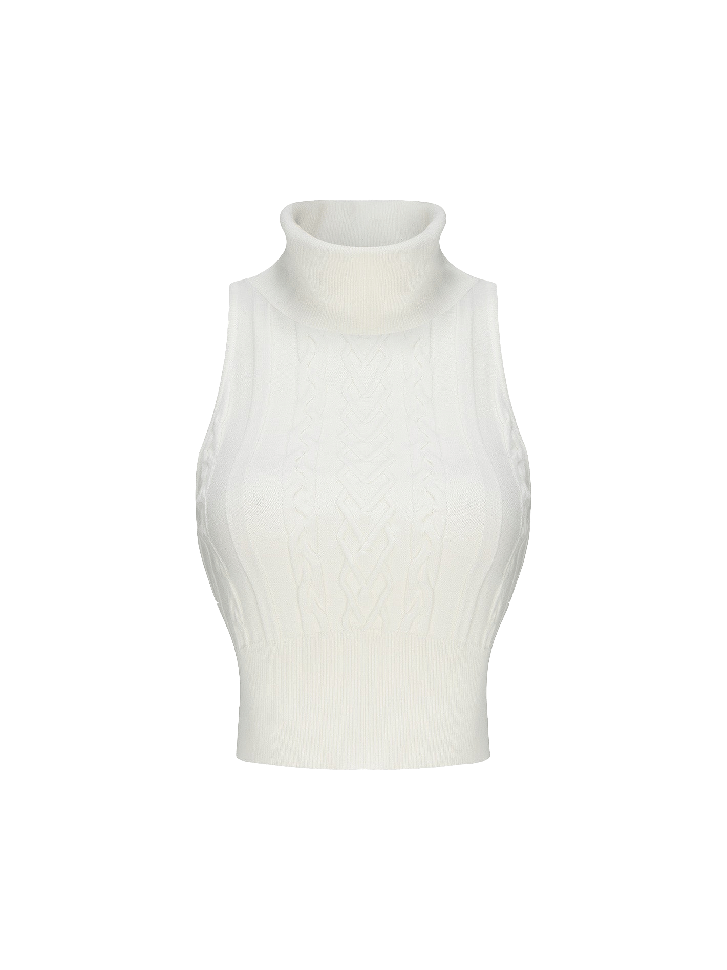 Janelle Knit Top (White) made by Nana Jacqueline