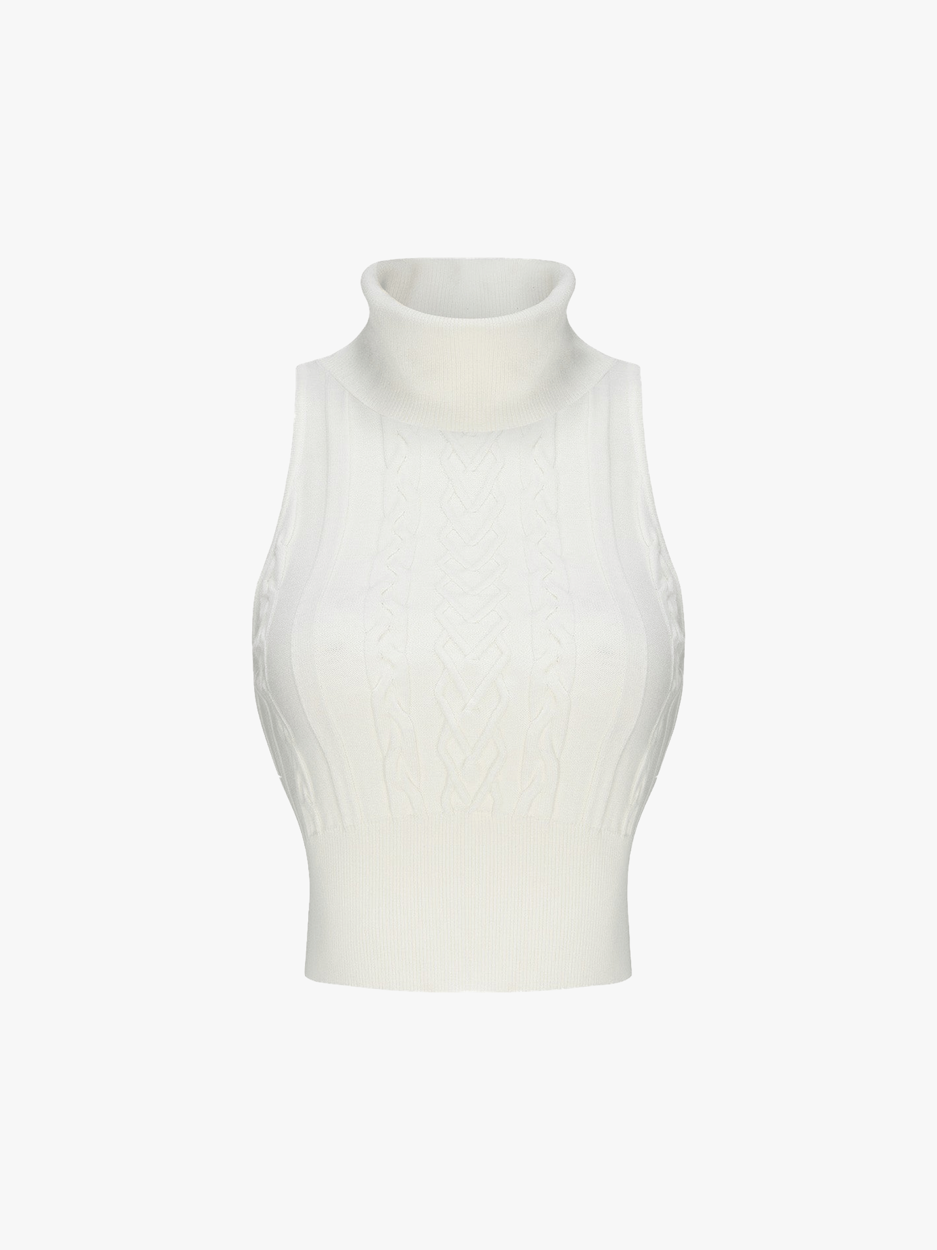 Janelle Knit Top (White) made by Nana Jacqueline