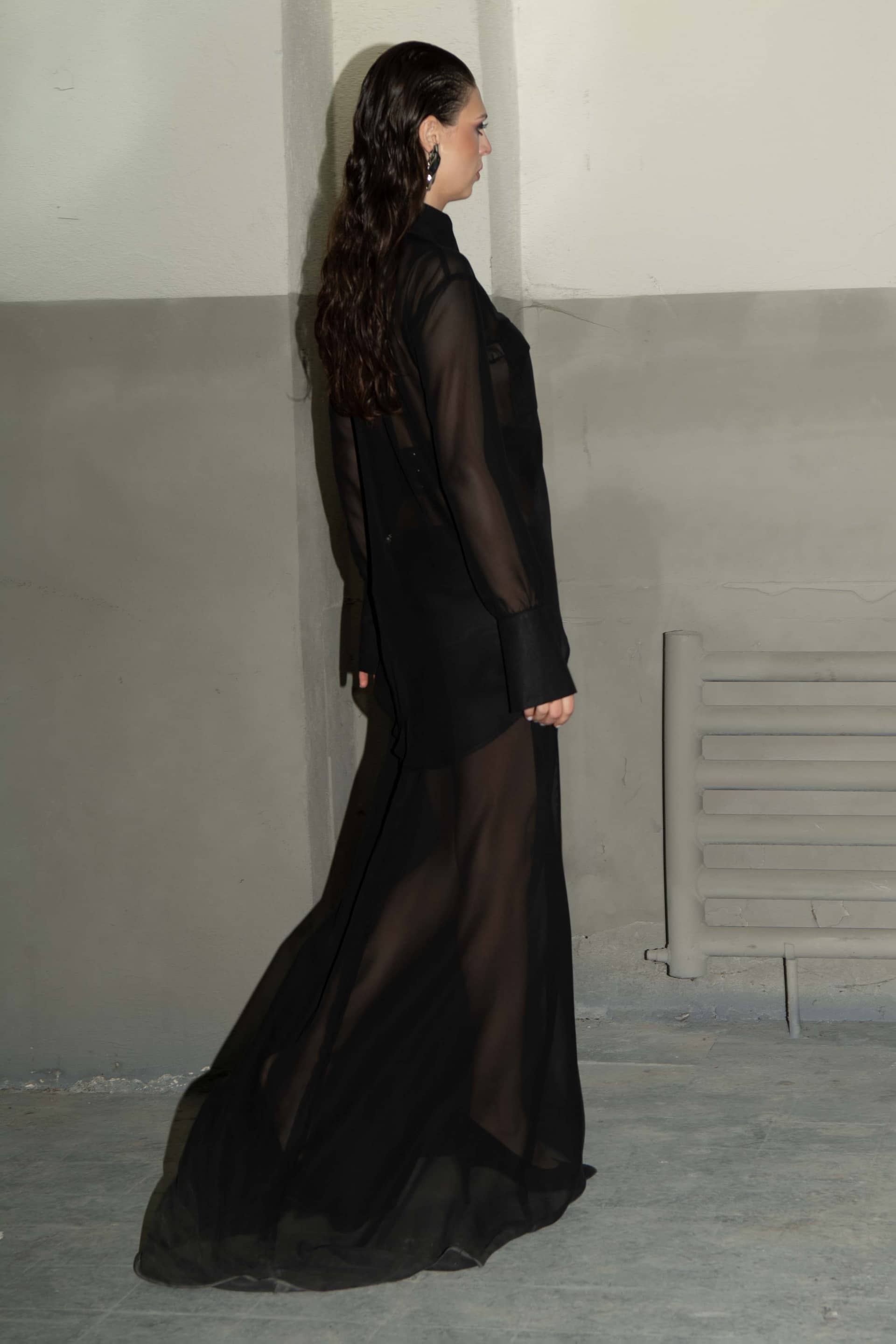 SHEER SHIRT made by Vestiaire d'un Oiseau Libre