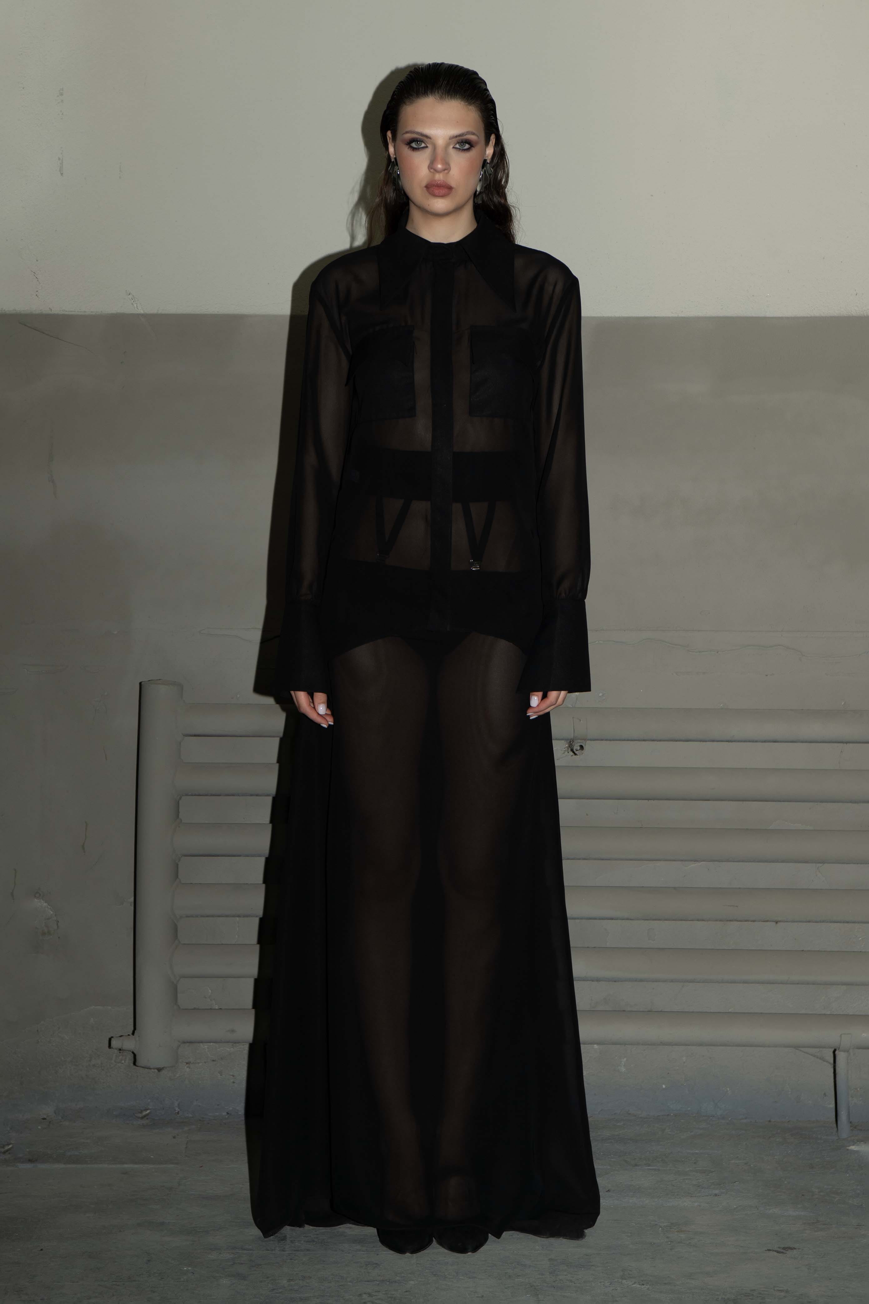 SHEER SHIRT made by Vestiaire d'un Oiseau Libre