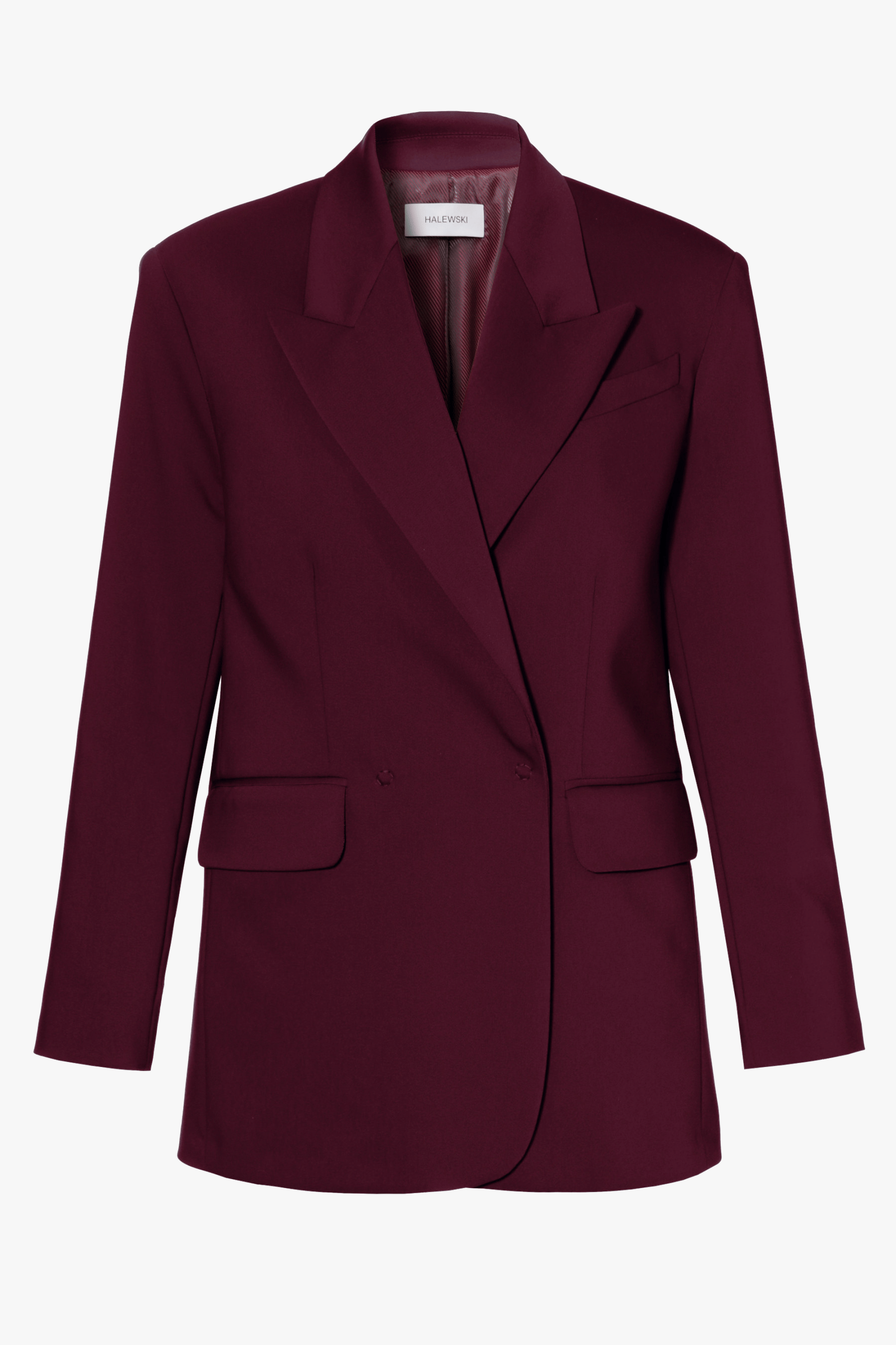 Blazer Blair Burgundy Wine made by HALEWSKI