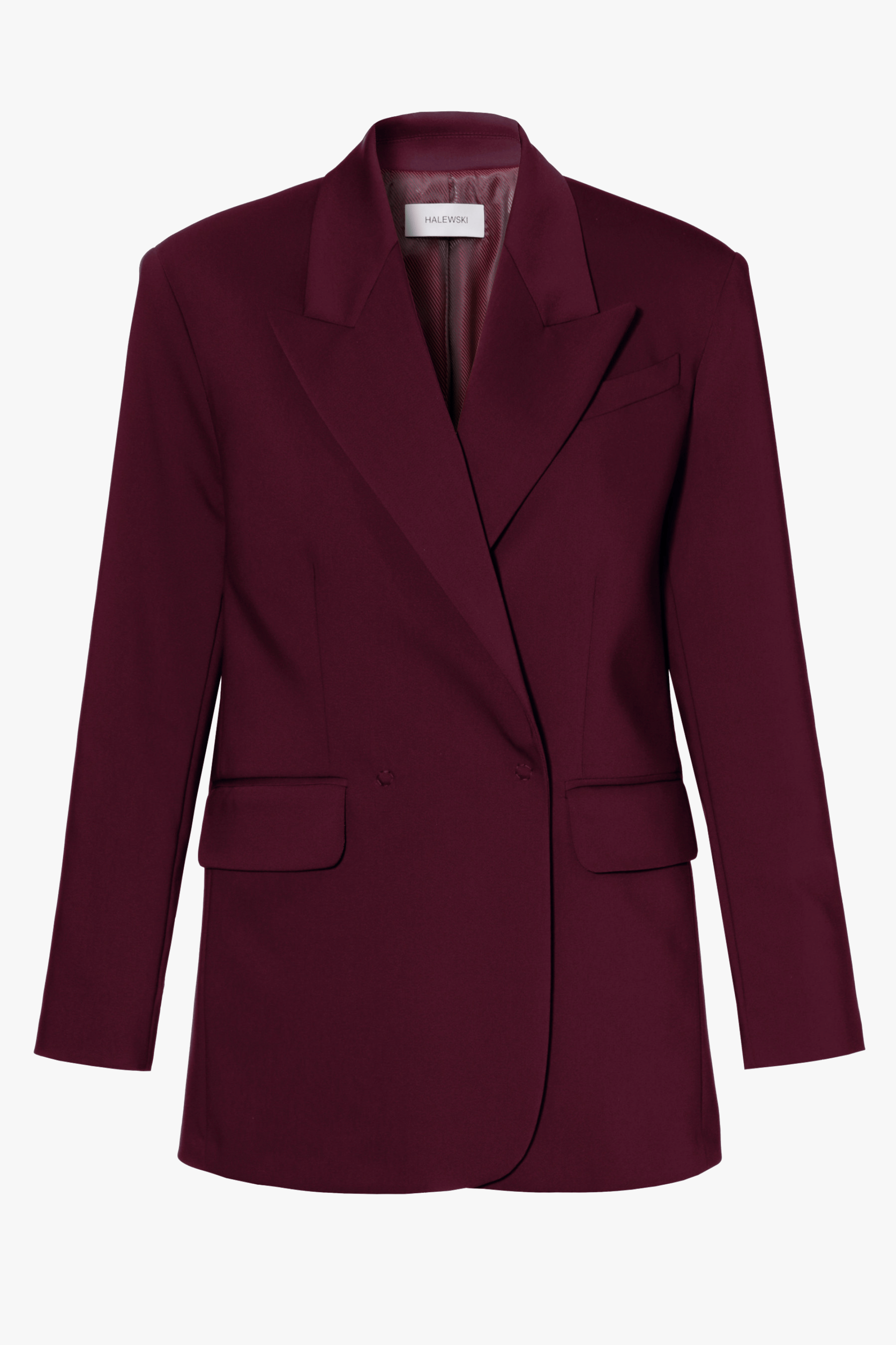 Blazer Blair Burgundy Wine made by HALEWSKI