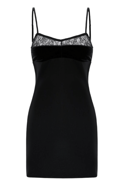 Kate Lace And Wool Mini Dress made by Aureliana