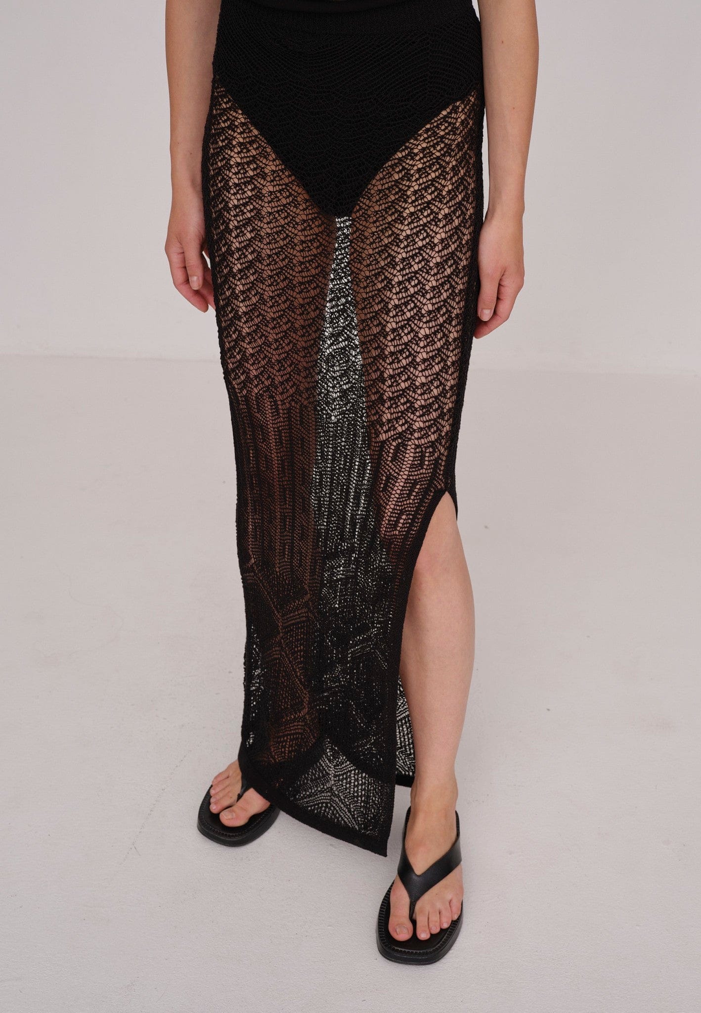 Tobias Knit skirt - Black made by HERSKIND