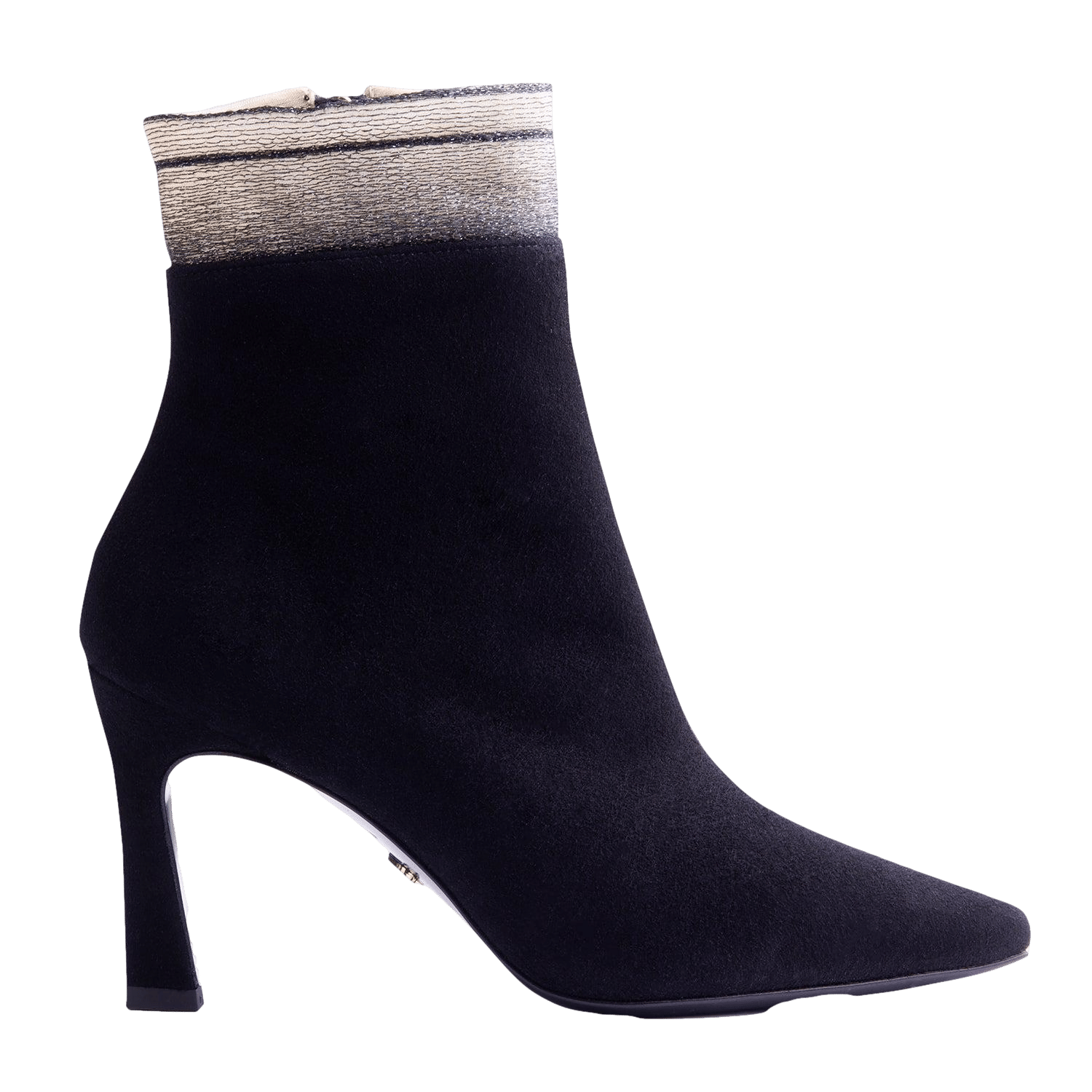 Sock Boot 85 Black Suede in Black made by ATANA