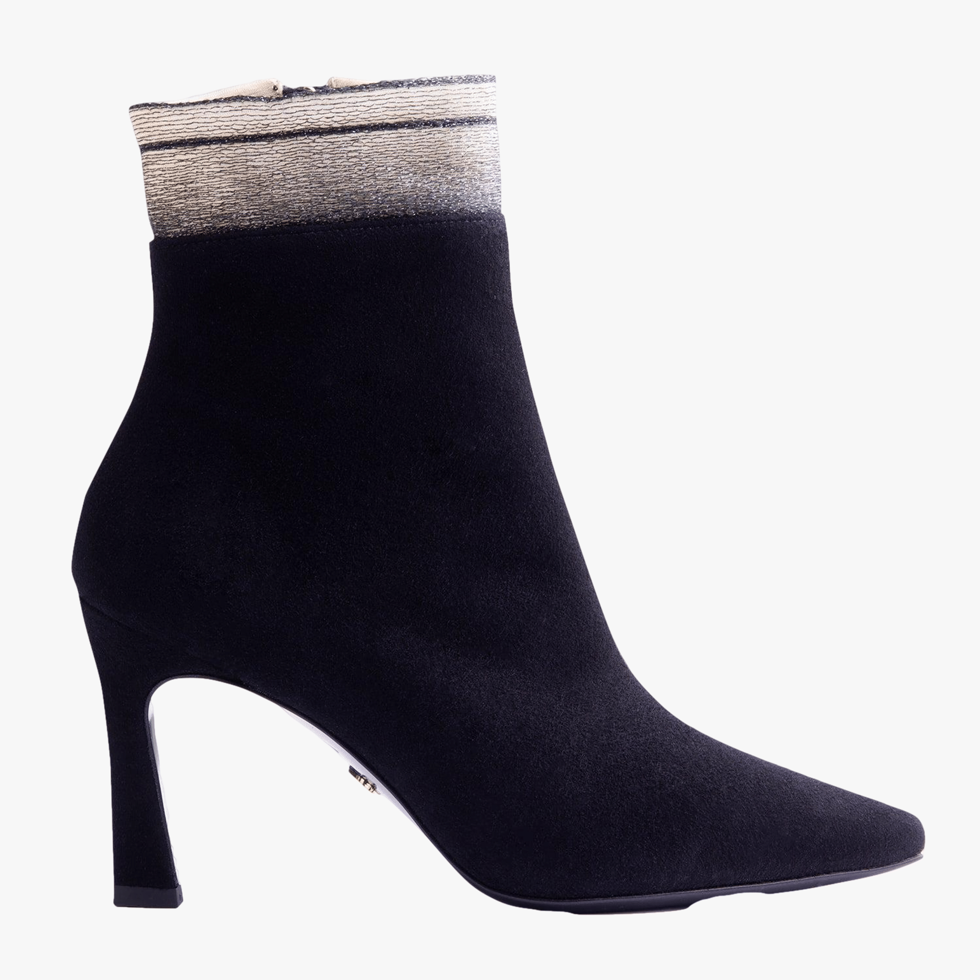 Sock Boot 85 Black Suede in Black made by ATANA