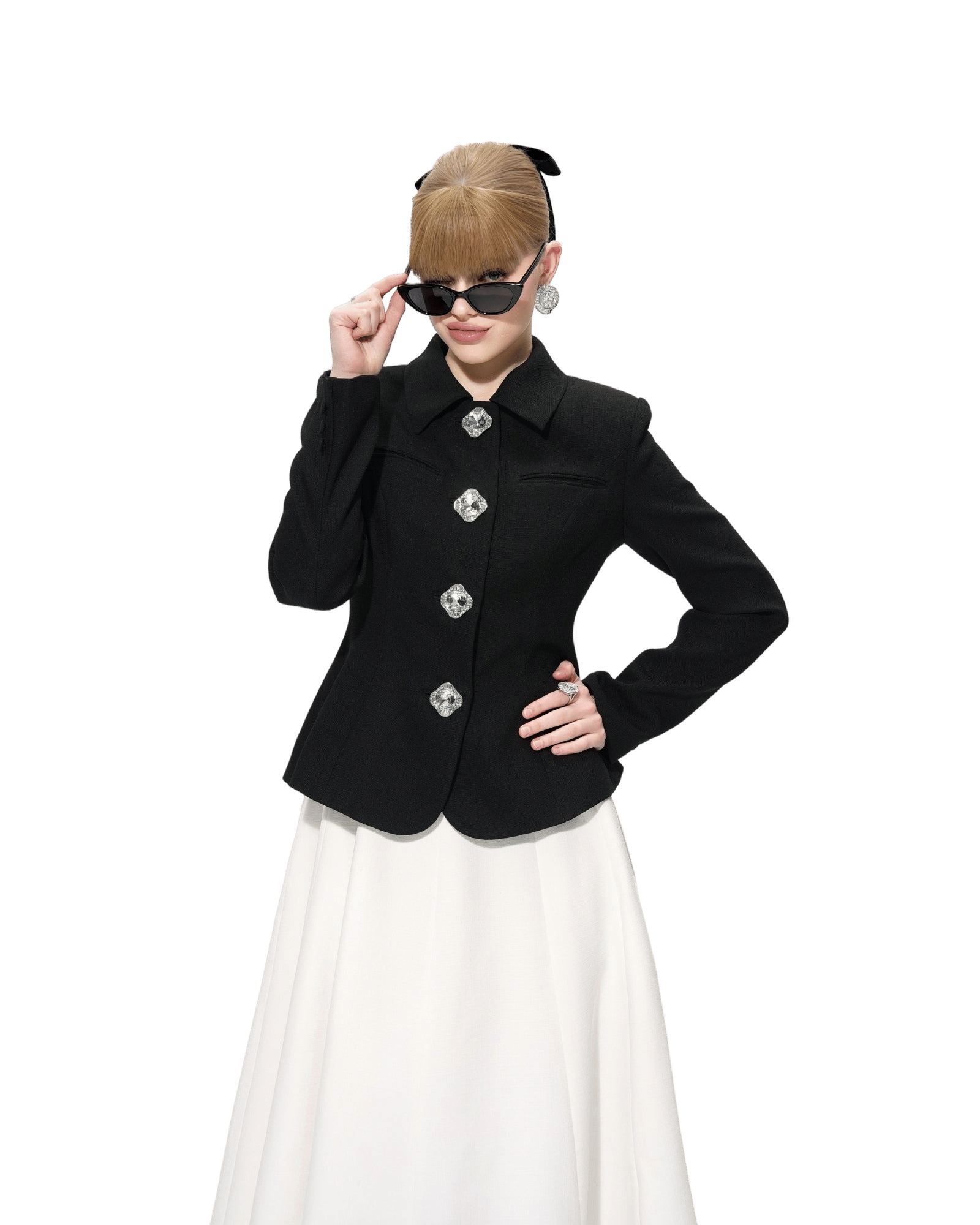 Vanessa Blazer (Black) made by Nana Jacqueline