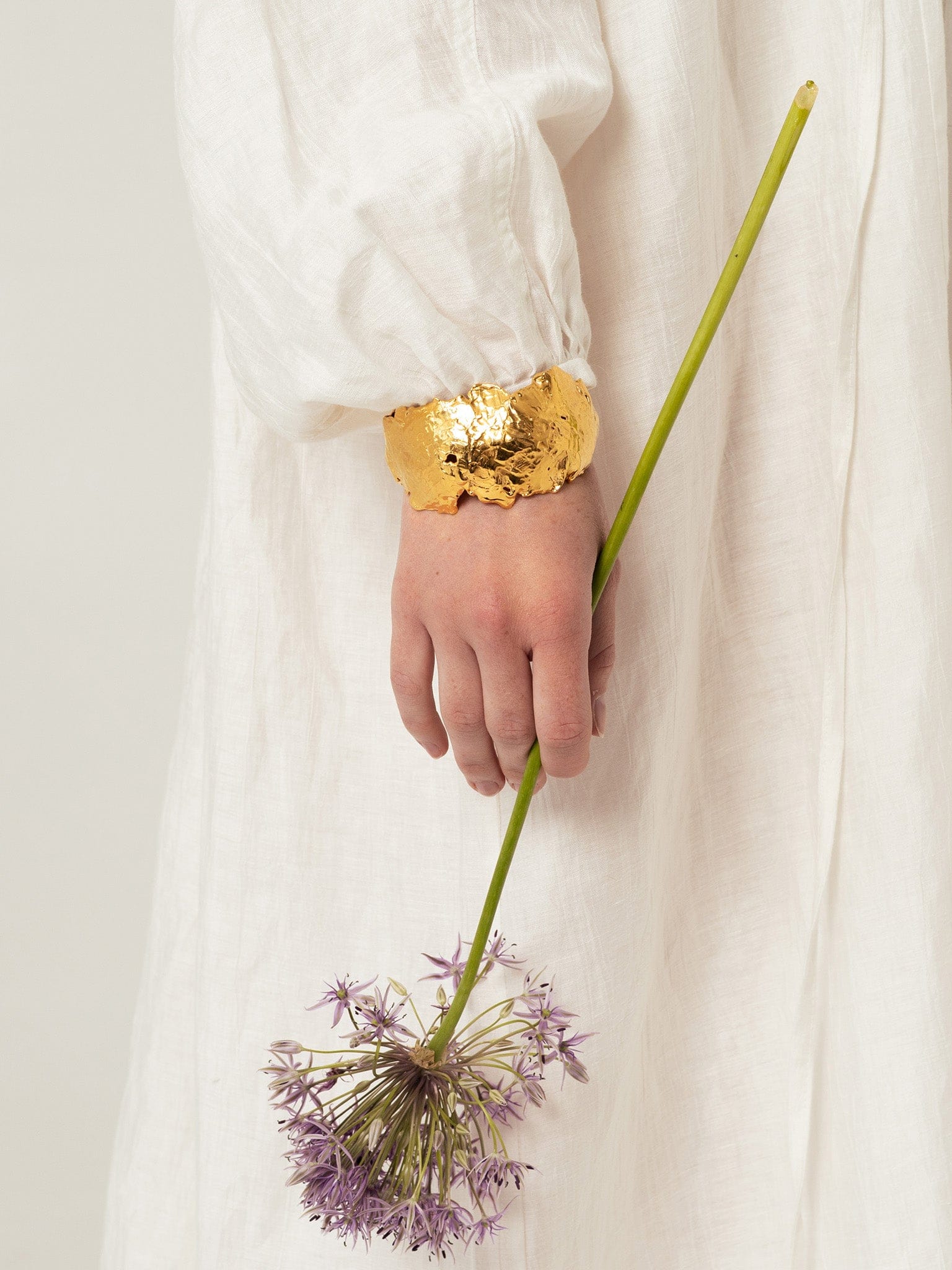 Origin Statement Bracelet Gold made by Eva Remenyi