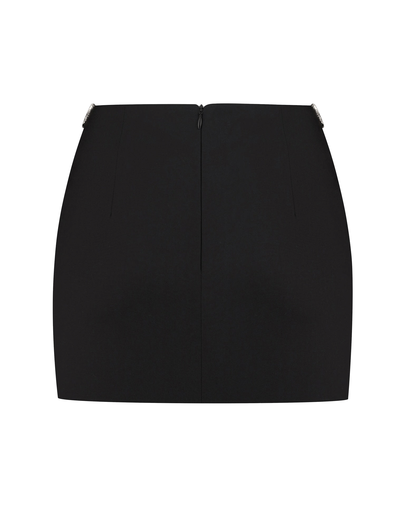 Cutout Crystal-Embellished Mini Skirt made by NDS The Label