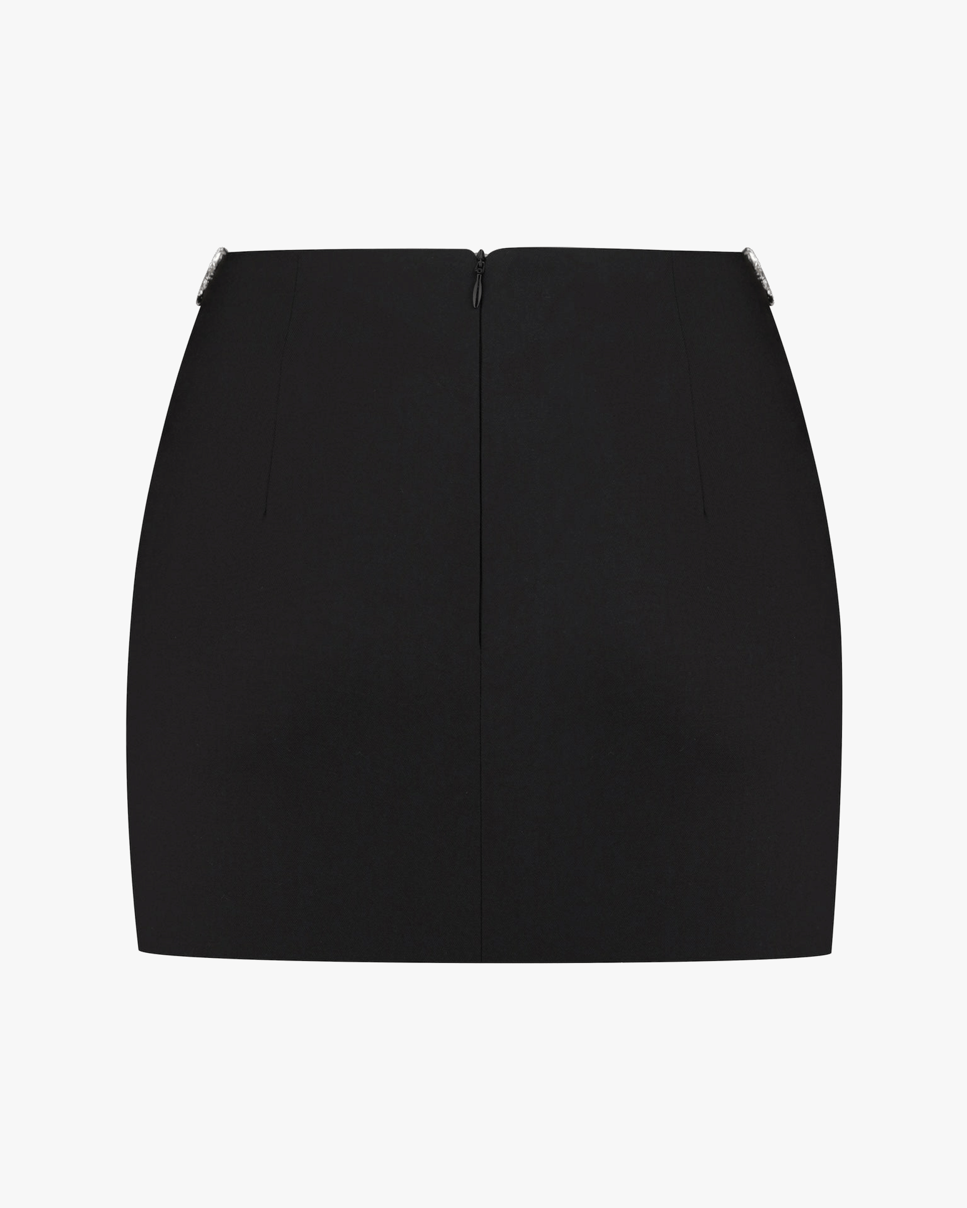 Cutout Crystal-Embellished Mini Skirt made by NDS The Label