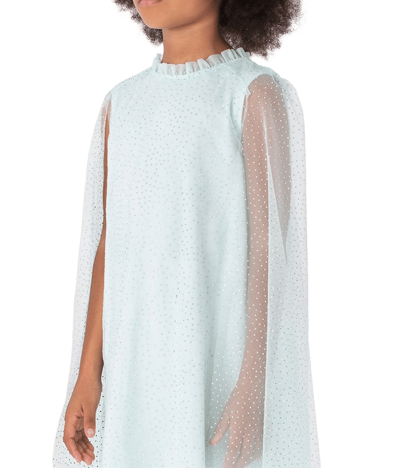 Sparkle Cape Girls Dress made by Mama Luma