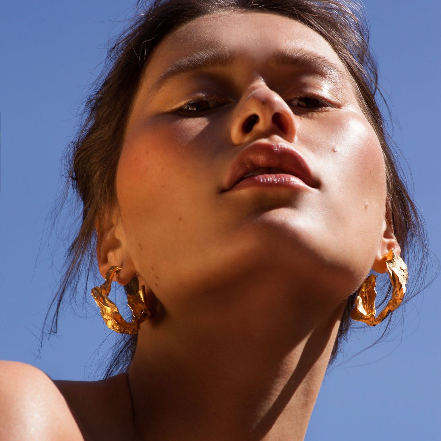 Liberté Earrings made by Loveness Lee